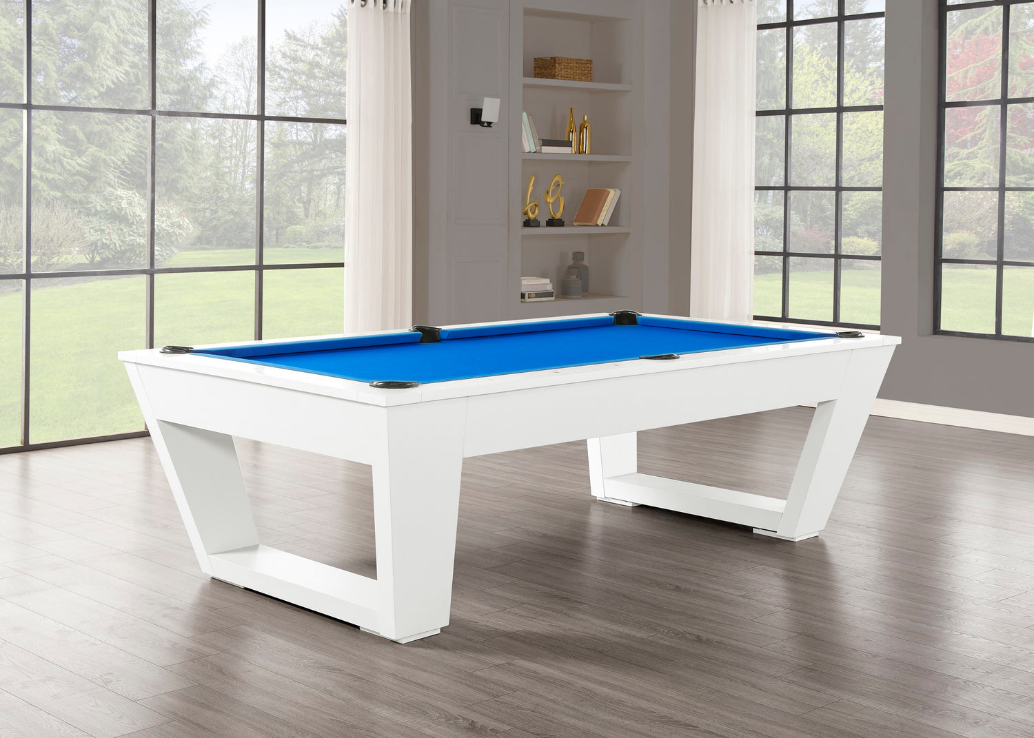 Legacy Billiards Tellico Pool Table in Frost White Finish