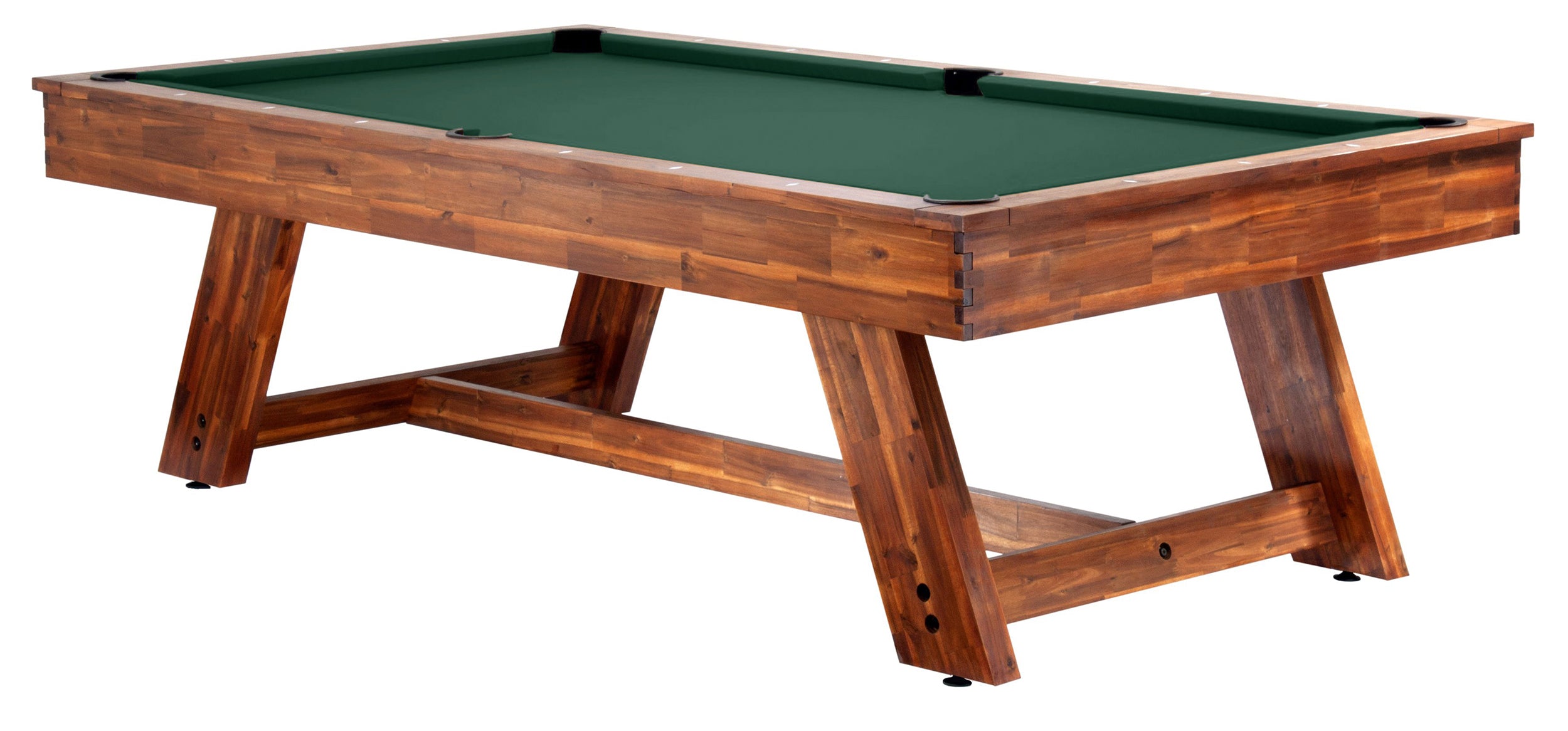 FINISH-Natural Acacia-CLOTH-Forest Green