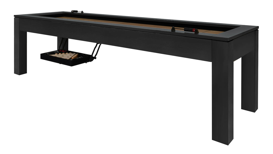 Legacy Billiards Baylor 9 Ft Shuffleboard in Raven Finish - Primary Image