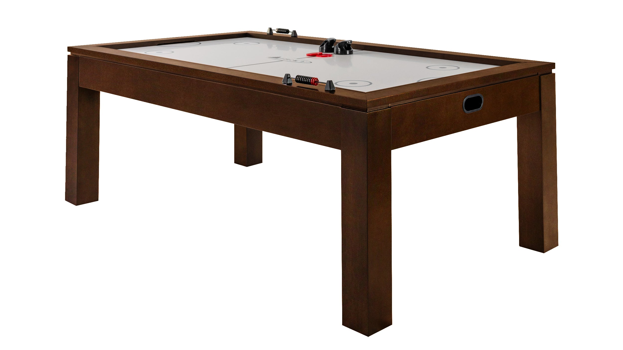 Legacy Billiards Baylor Air Hockey Table in Nutmeg Finish