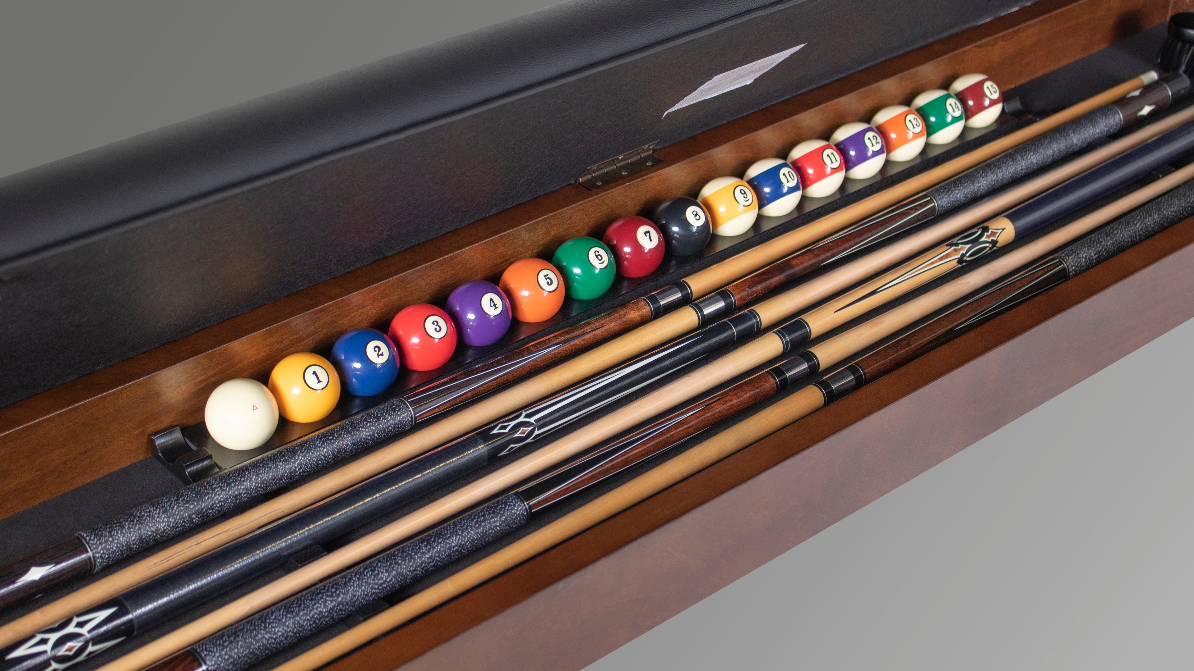 Legacy Billiards Dining Storage Bench Open