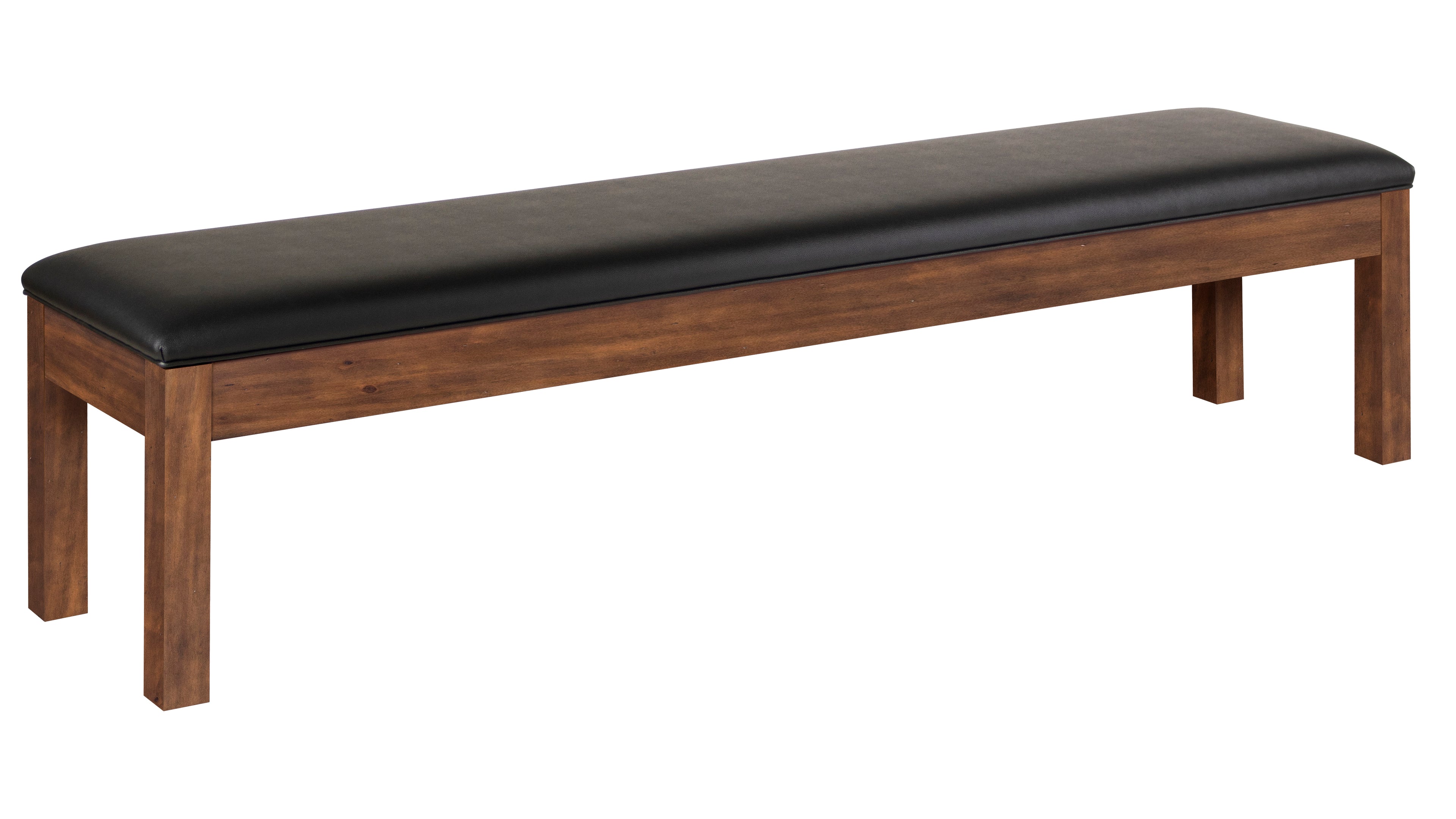 Legacy Billiards Dining Storage Bench in Gunshot Finish