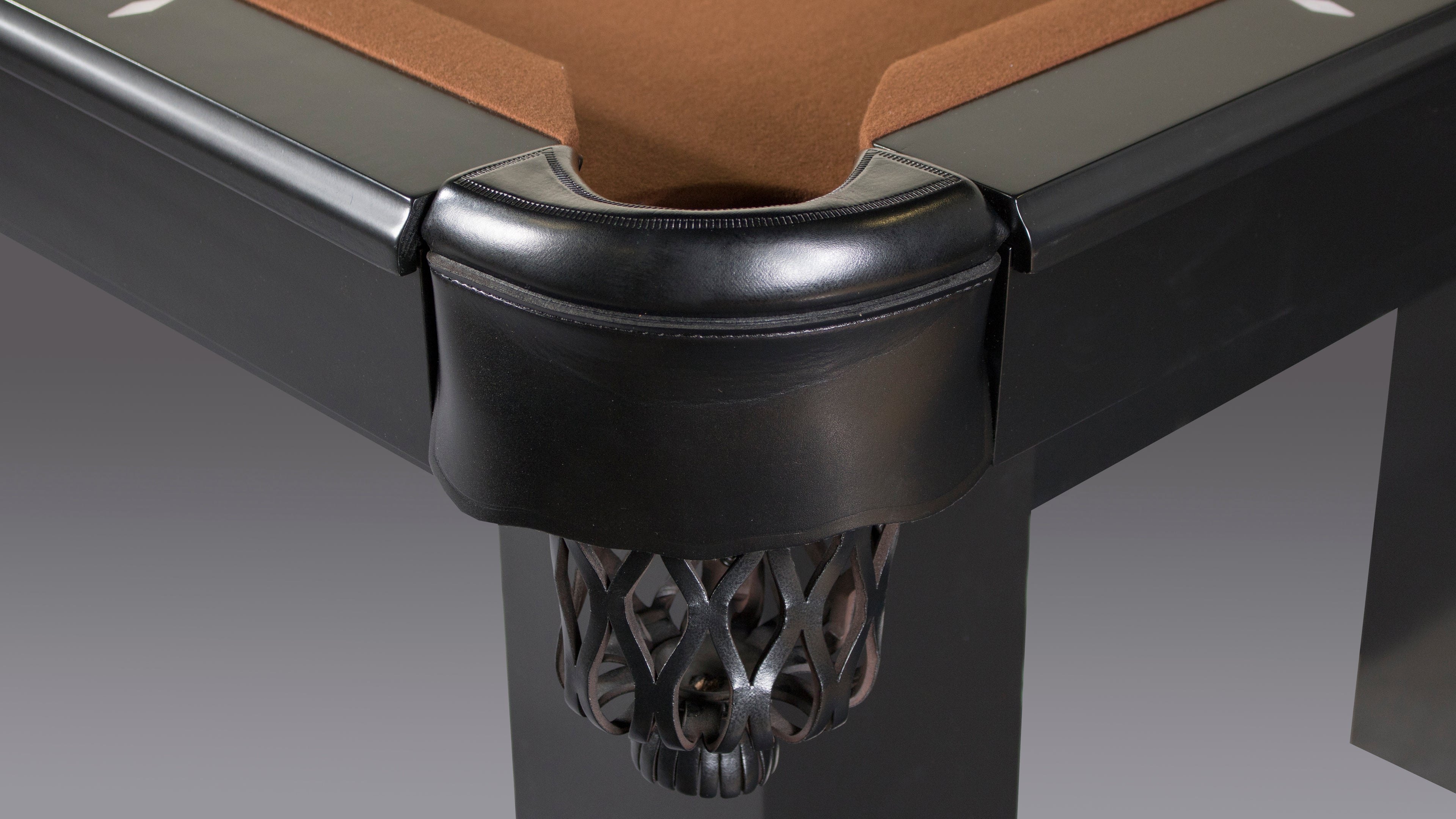 Legacy Billiards 8 Ft Colt Pool Table Pocket Closeup