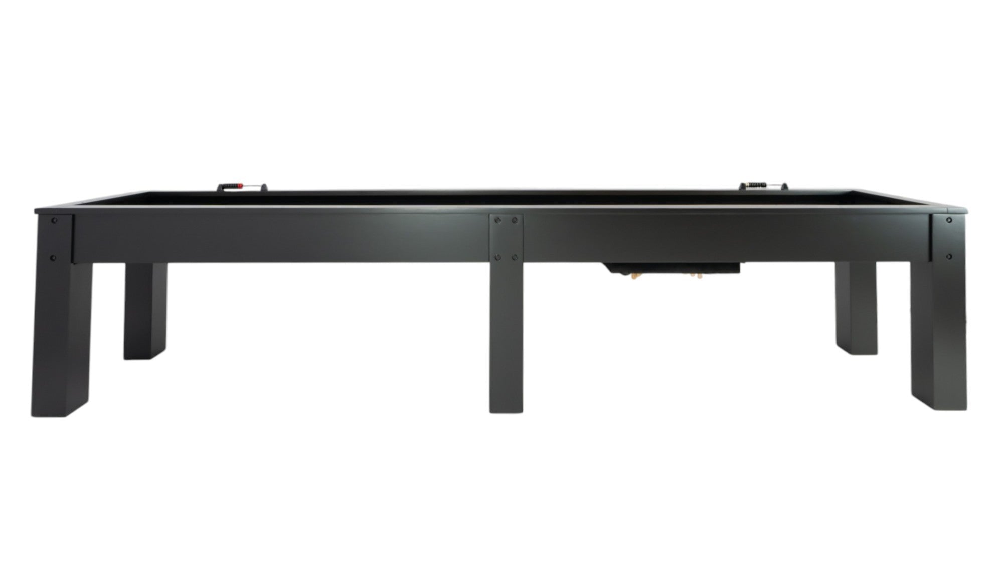 Legacy Billiards Colt 12 Foot Shuffleboard in Raven Finish - Side View