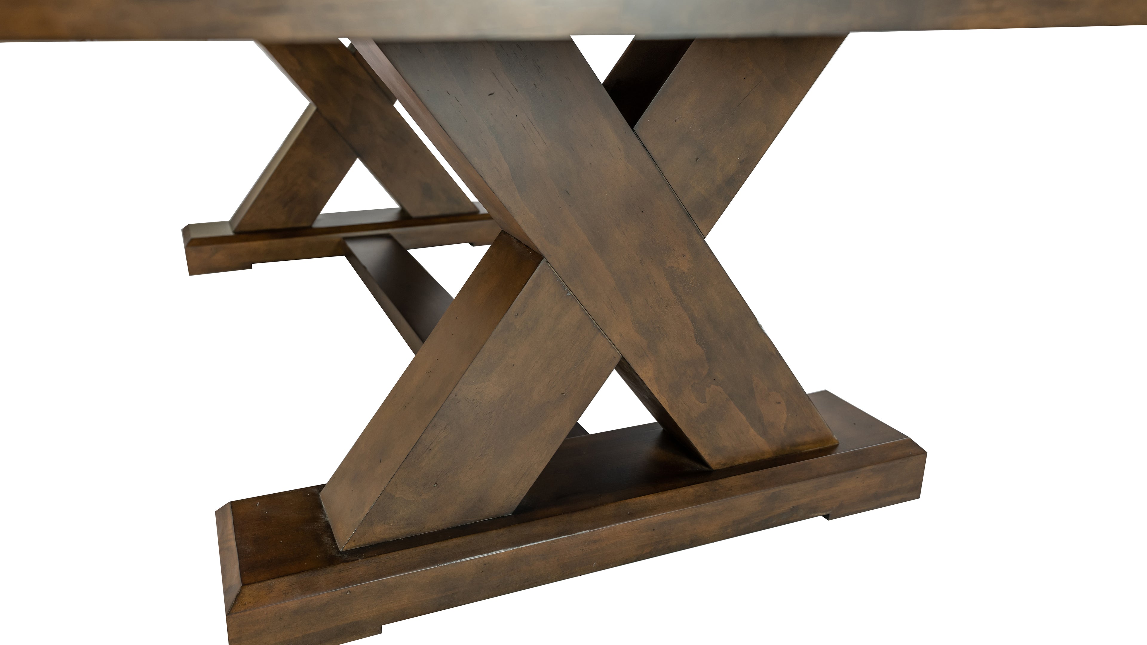 Legacy Billiards 7 Ft Cumberland Pool Table in Gunshot Finish Legs Closeup