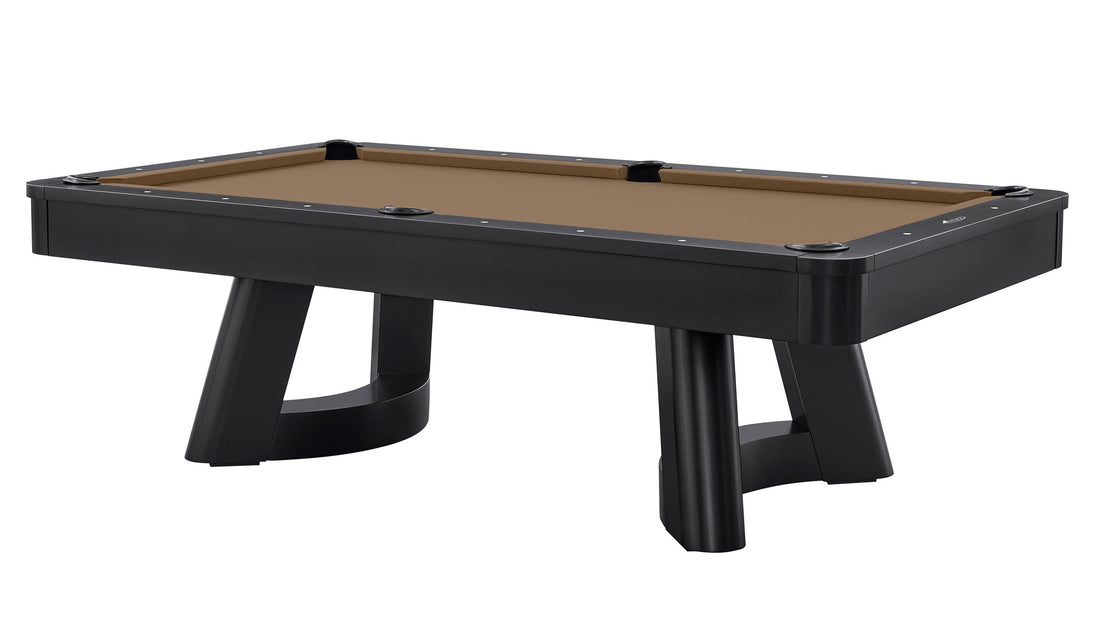 Legacy Billiards Dunbar Pool Table in Raven Finish with Desert Cloth - Primary Image