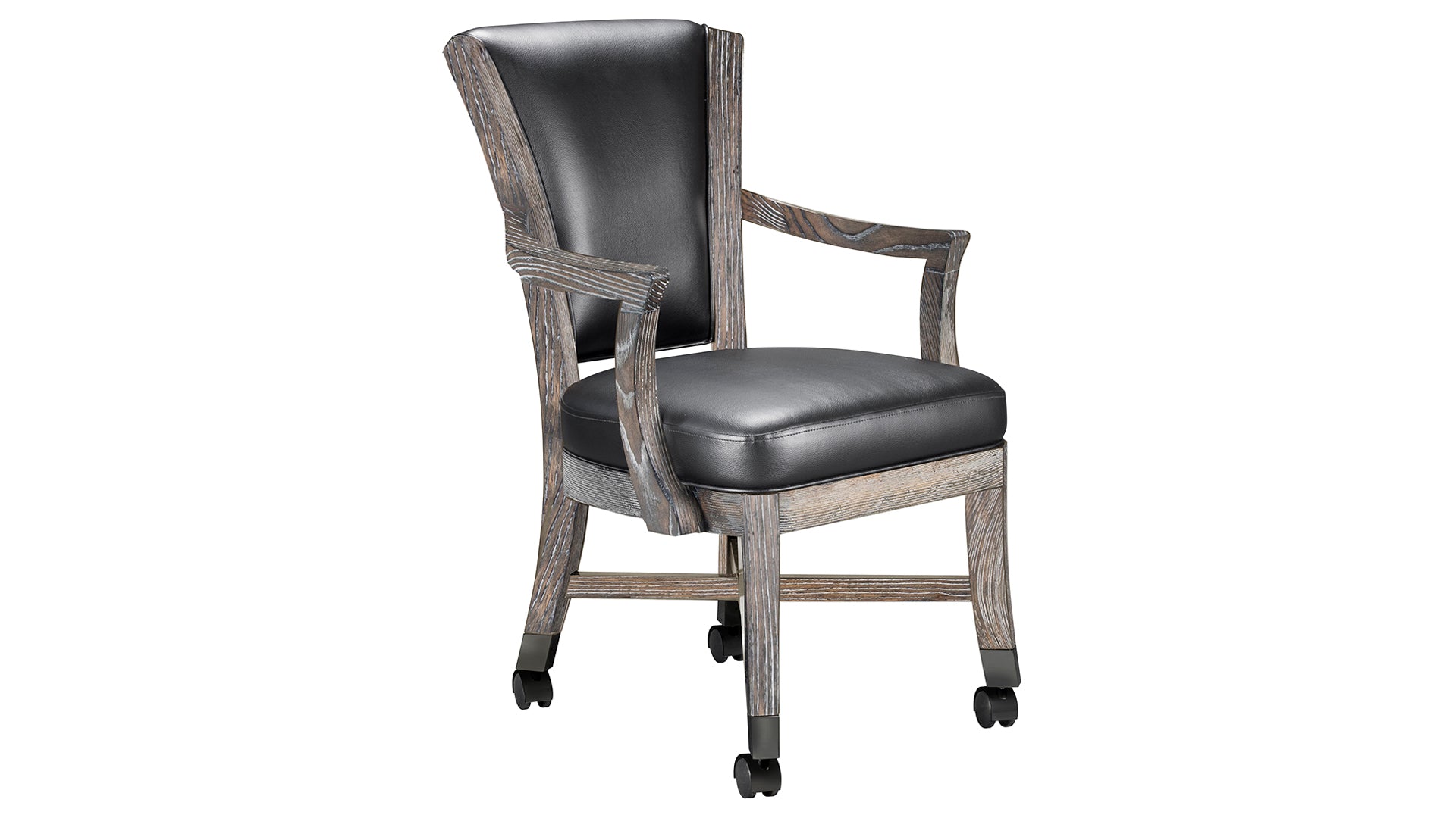 Legacy Billiards Elite Caster Game Chair in Smoke Finish