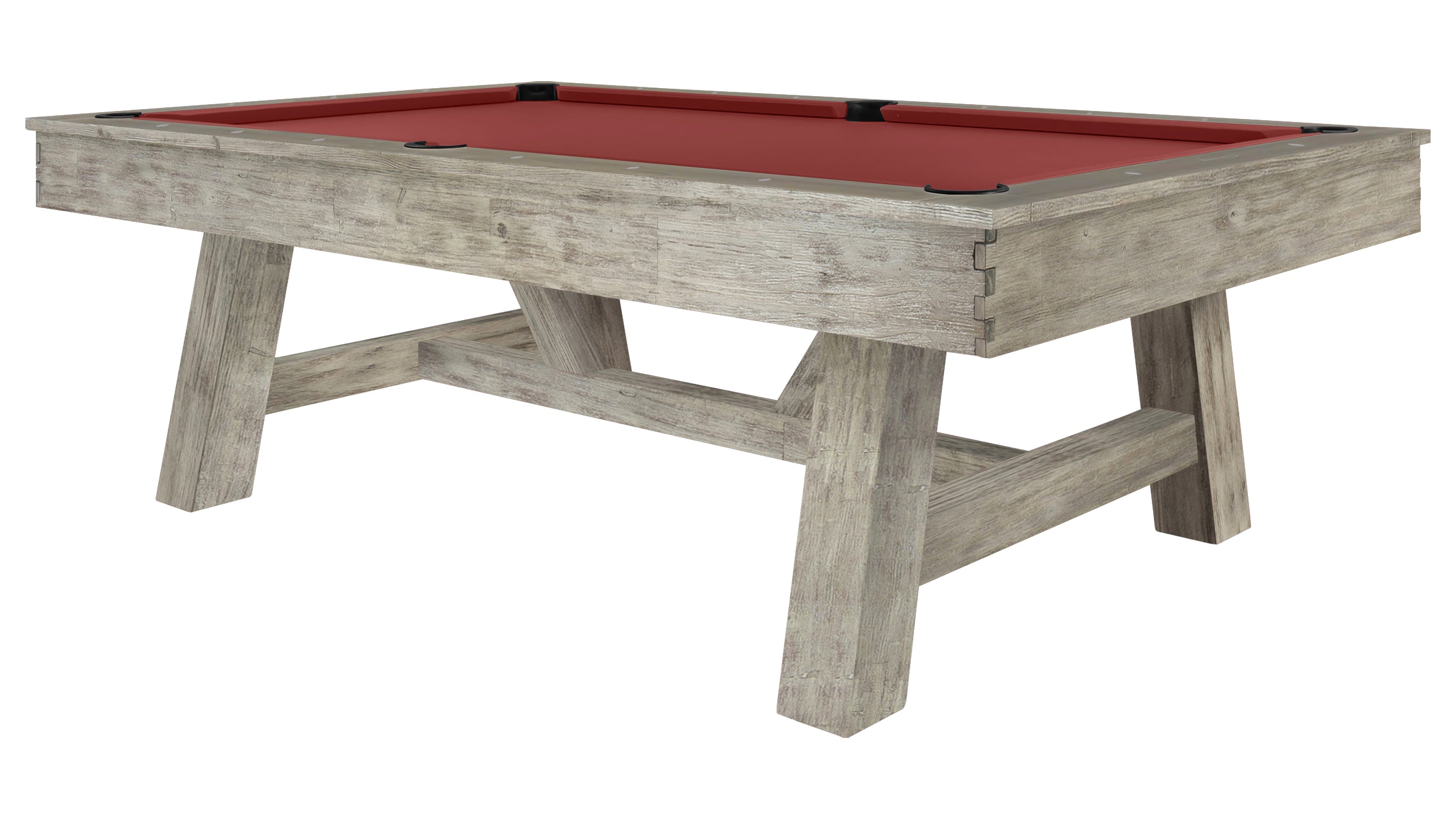 FINISH-Ash Grey-CLOTH-Burgundy