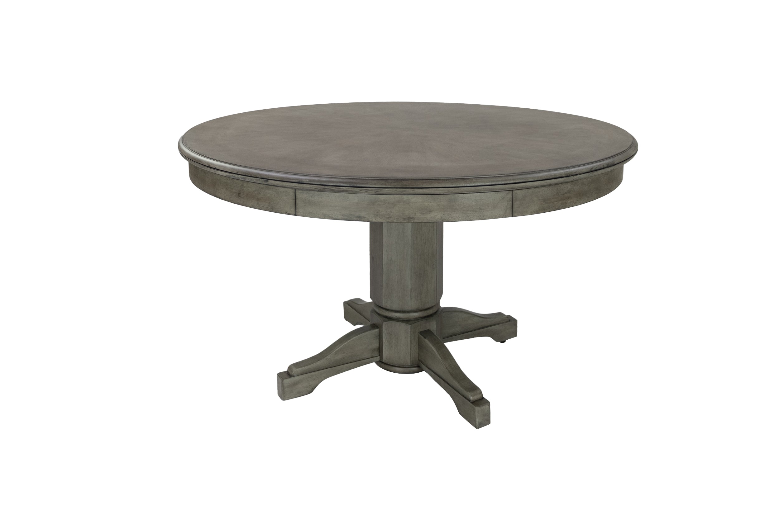 Legacy Billiards Heritage 3 in 1 Game Table with Poker, Dining and Bumper Pool in Overcast Finish - Dining Top