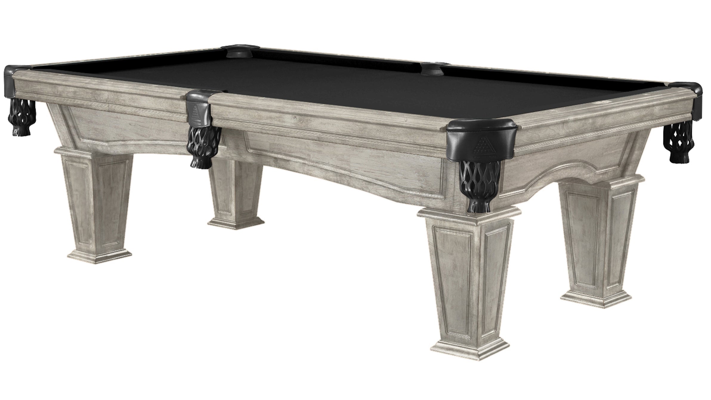 FINISH-Ash Grey Indoor-CLOTH-Black (Worsted)