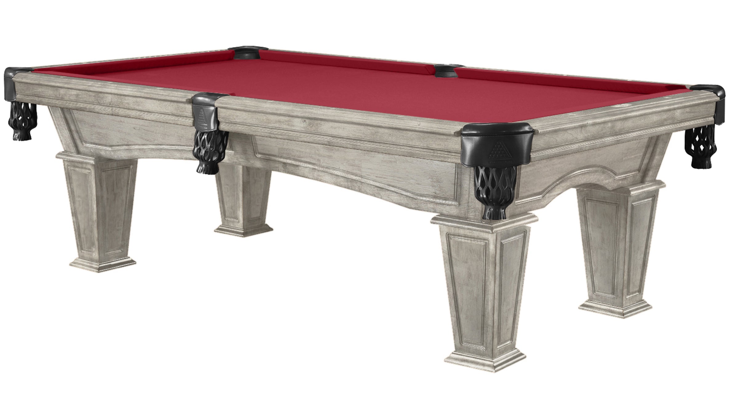 FINISH-Ash Grey Indoor-CLOTH-Legacy Red (Worsted)