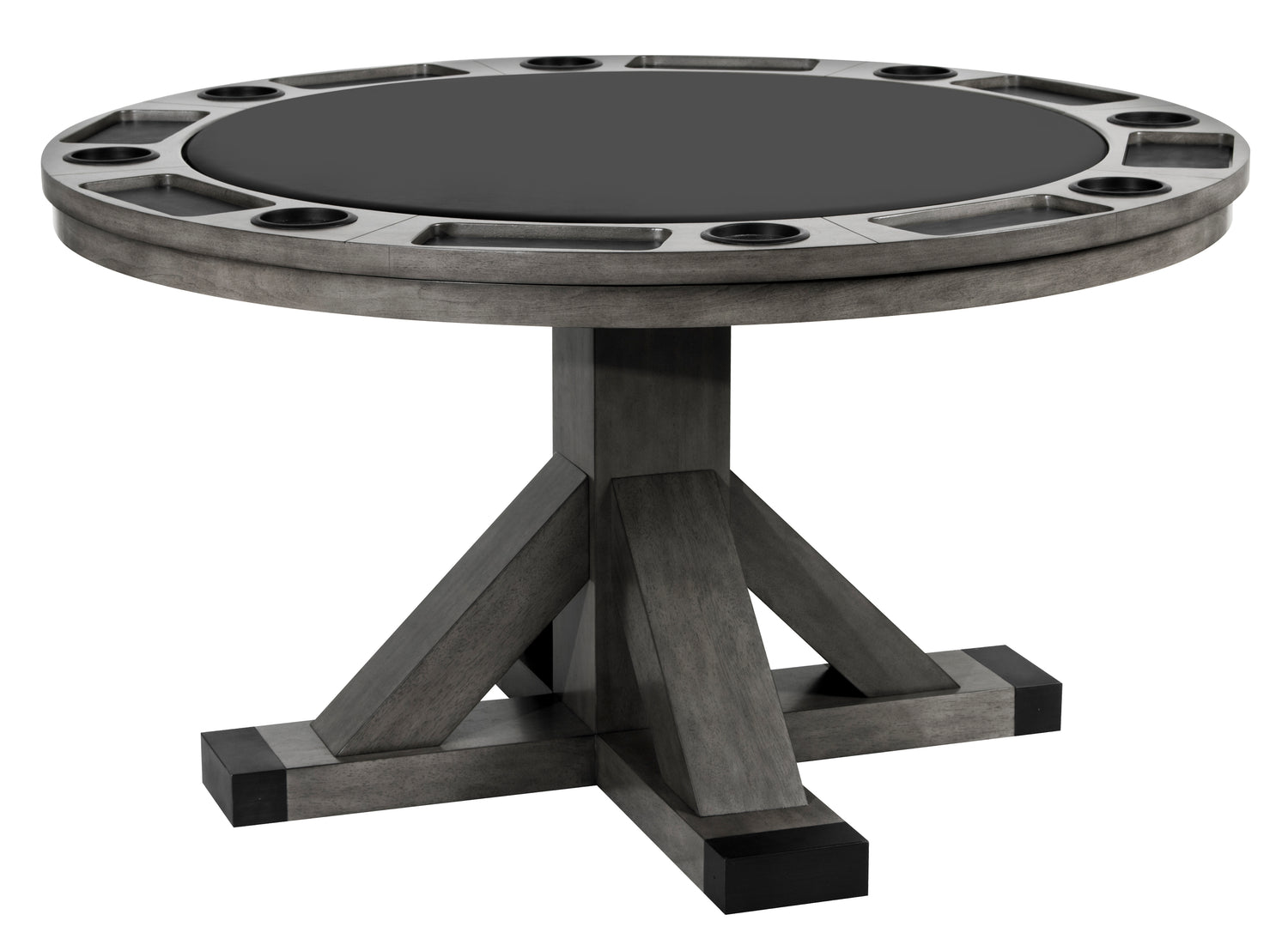 Sterling 2 in 1 Game Table with 4 Elite Caster Game Chairs