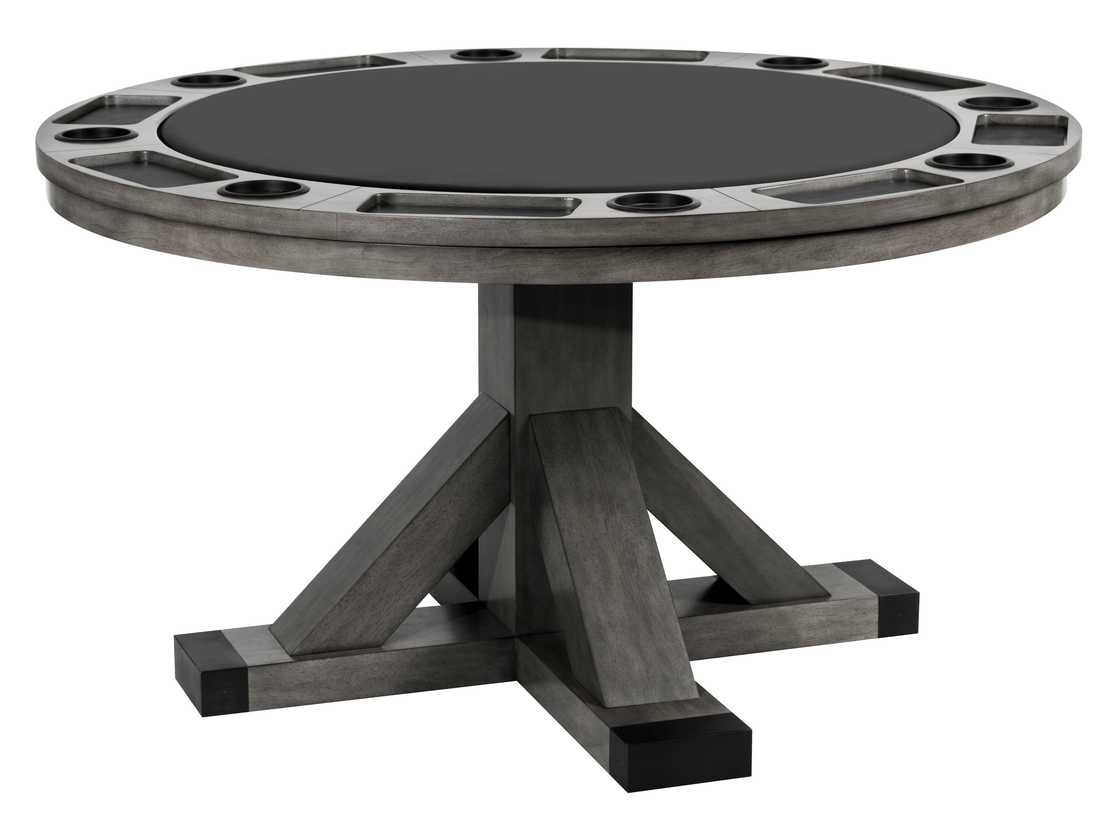 Sterling 2 in 1 Game Table with 4 Elite Caster Game Chairs