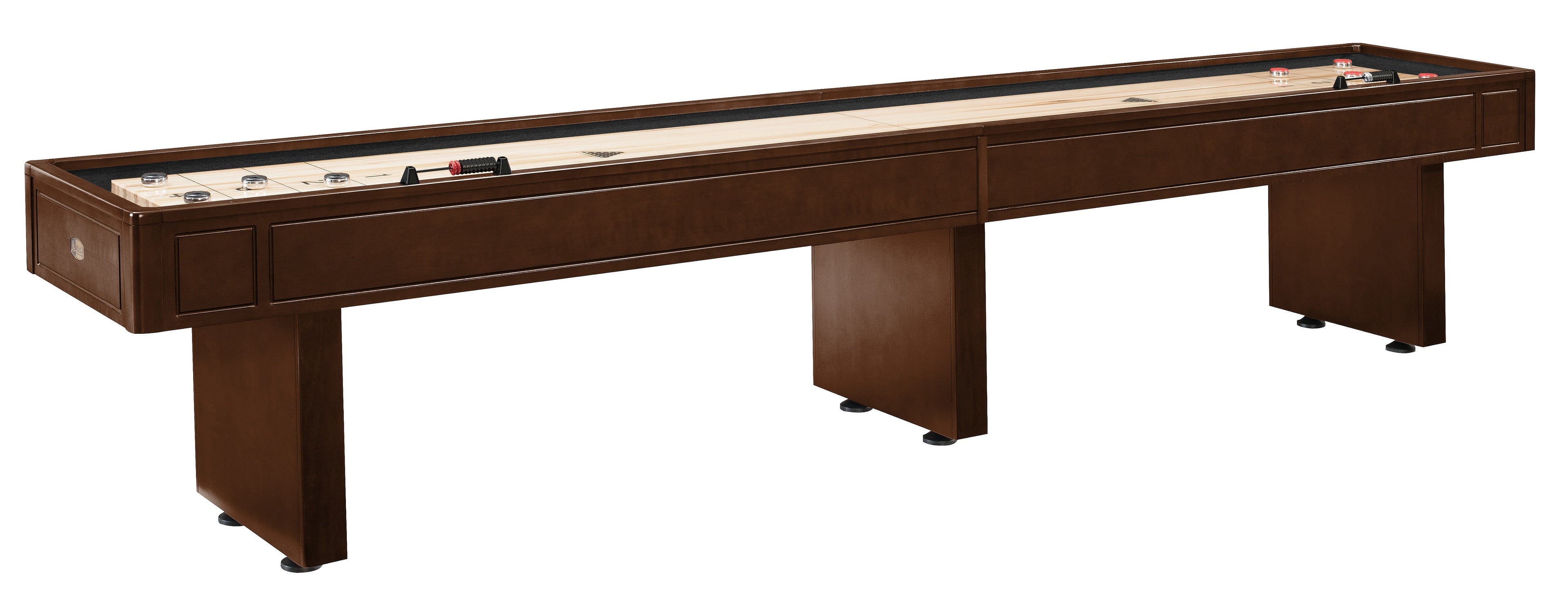 Legacy Billiards Sterling 14 Ft Shuffleboard in Nutmeg Finish - Primary Image