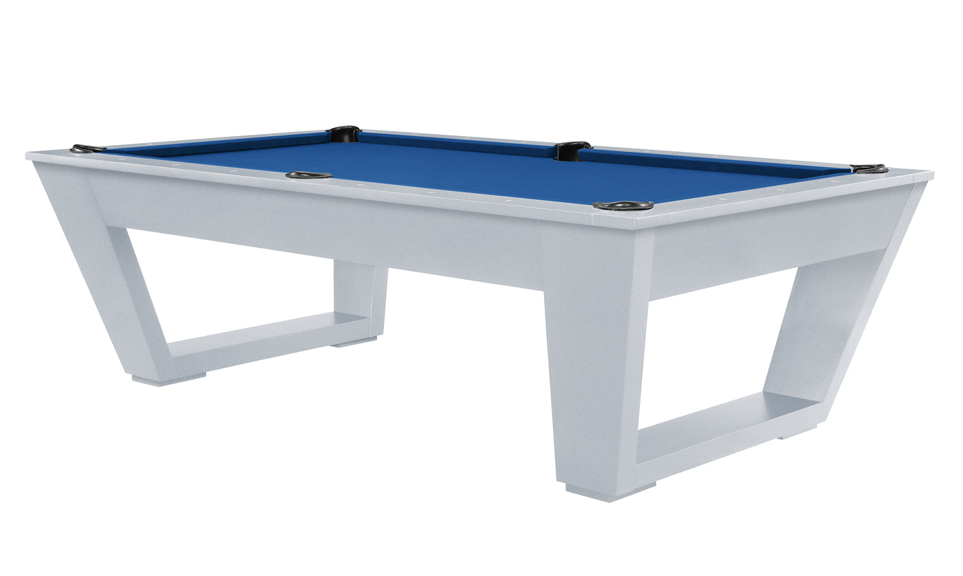 Legacy Billiards Tellico 8 Ft Pool Table in Frost White Finish