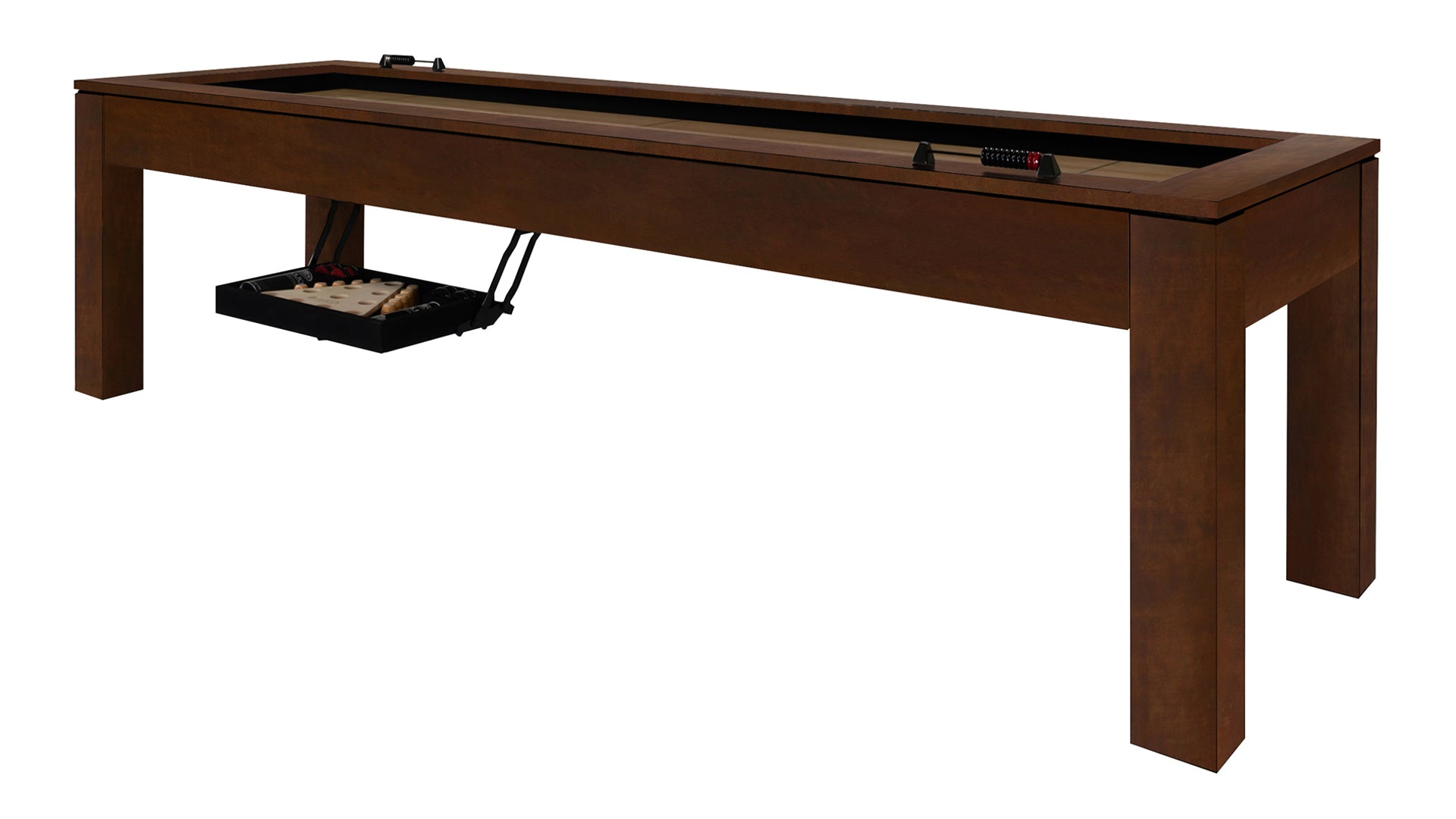 Legacy Billiards Baylor 9 Ft Shuffleboard in Nutmeg Finish