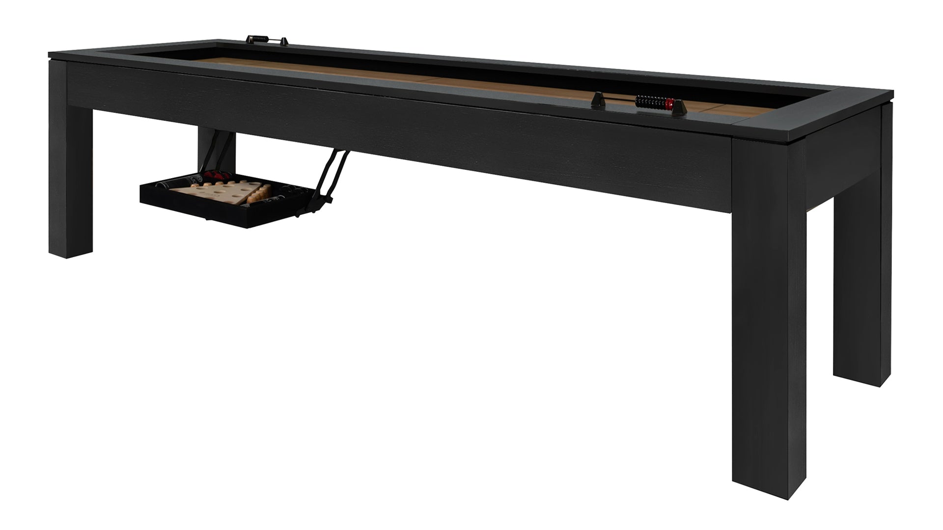 Legacy Billiards Baylor 9 Ft Shuffleboard in Raven Finish
