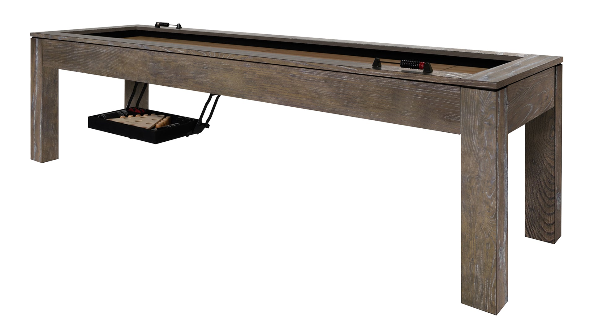 Legacy Billiards Baylor 9 Ft Shuffleboard in Smoke Finish