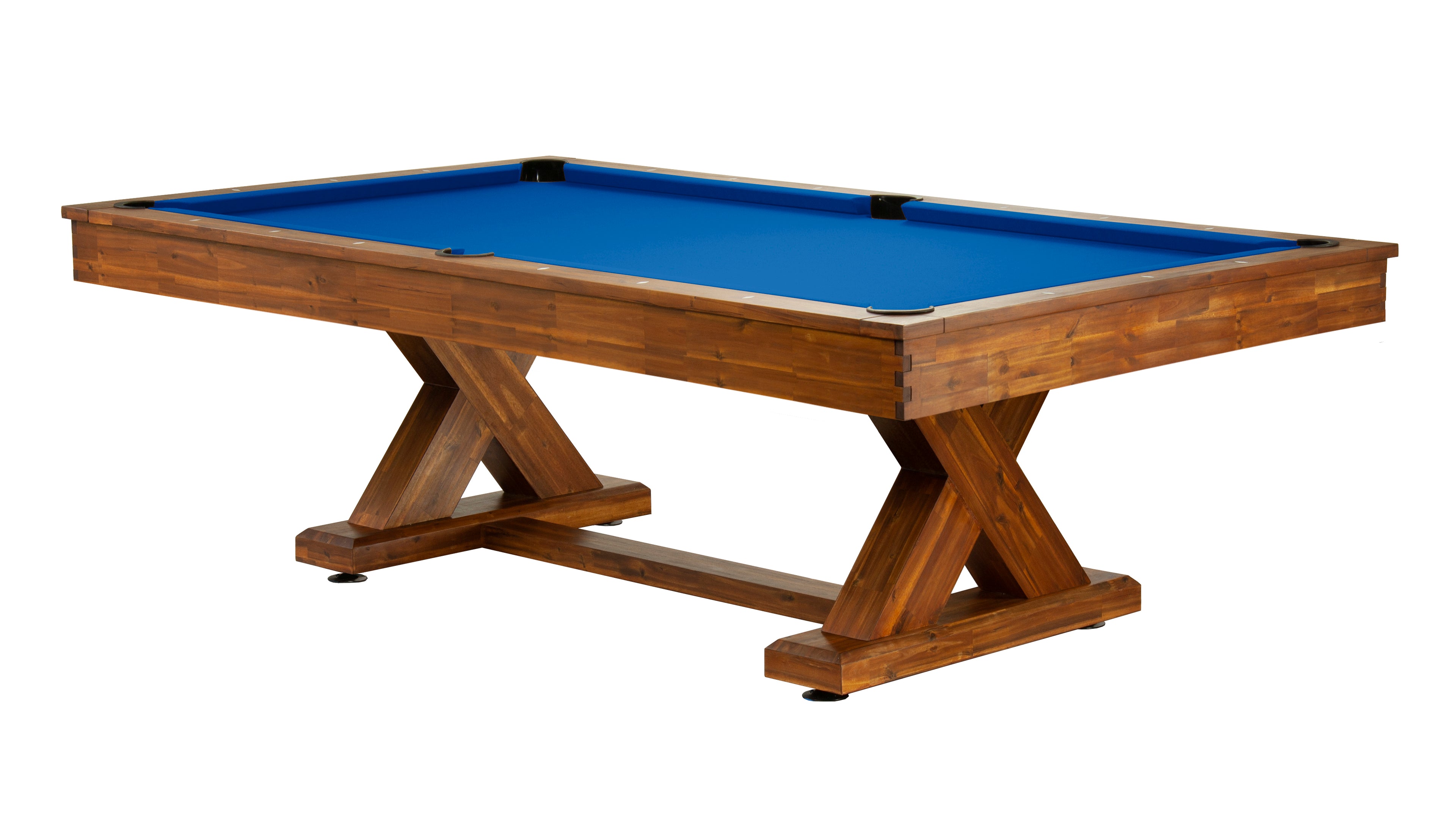 FINISH-Natural Acacia-CLOTH-Royal Blue