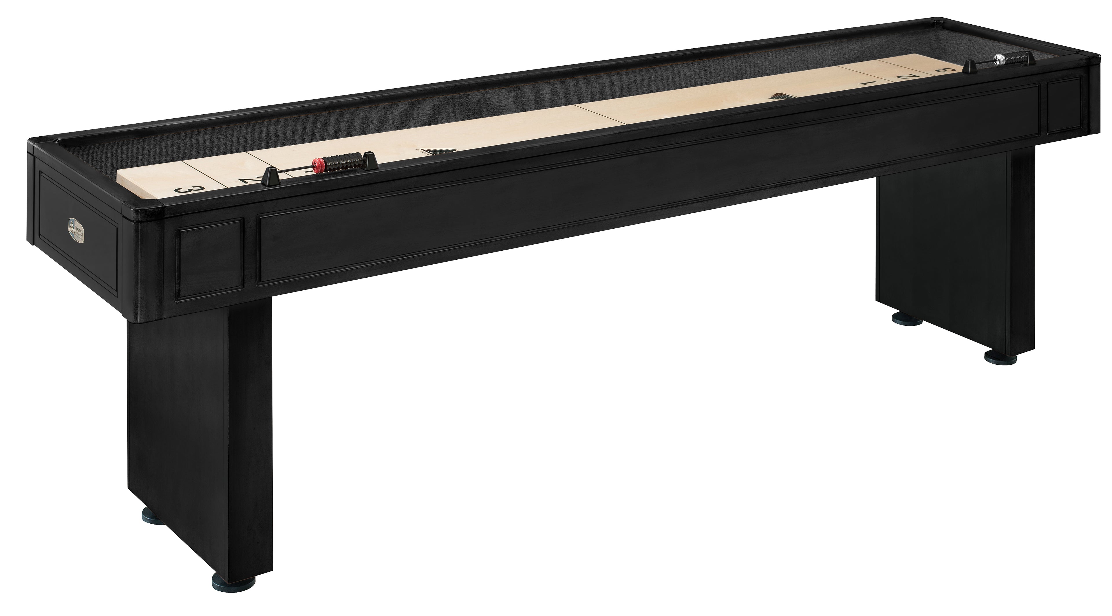 Legacy Billiards Classic 9 Ft Shuffleboard in Raven Finish