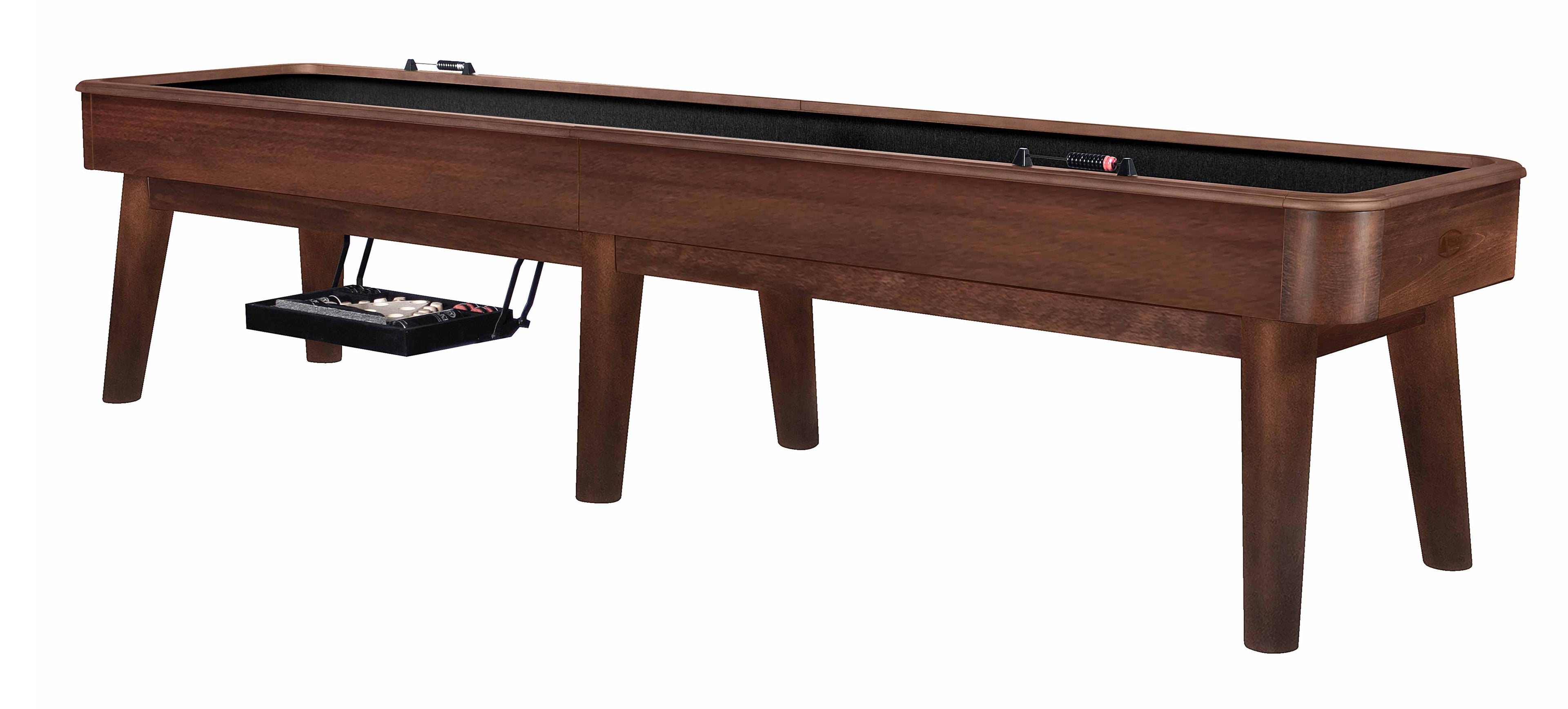 Legacy Billiards Collins 14 Ft Shuffleboard in Nutmeg Finish