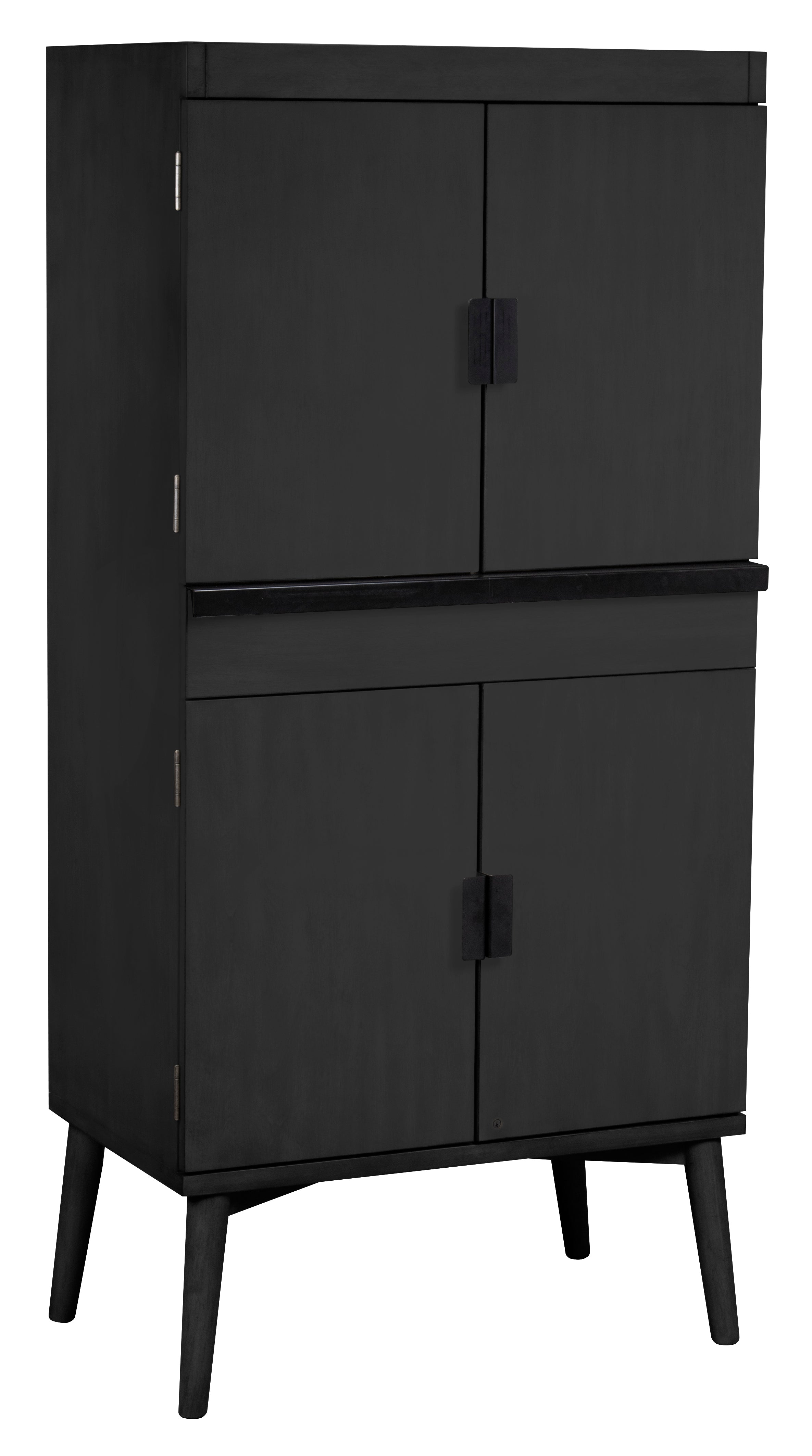 Legacy Billiards Collins Bar Cabinet in Graphite Finish