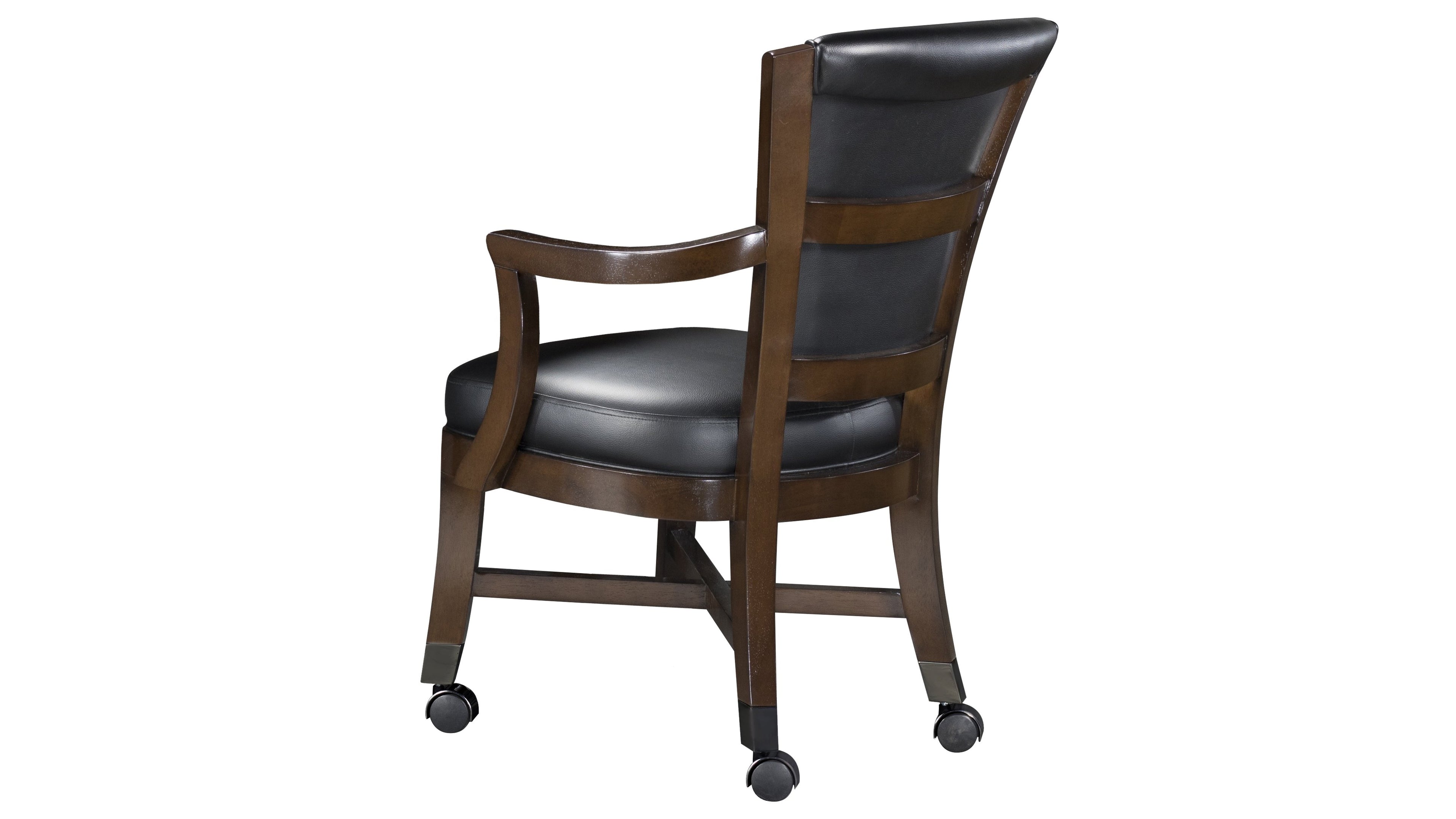 Legacy Billiards Elite Caster Game Chair Back View