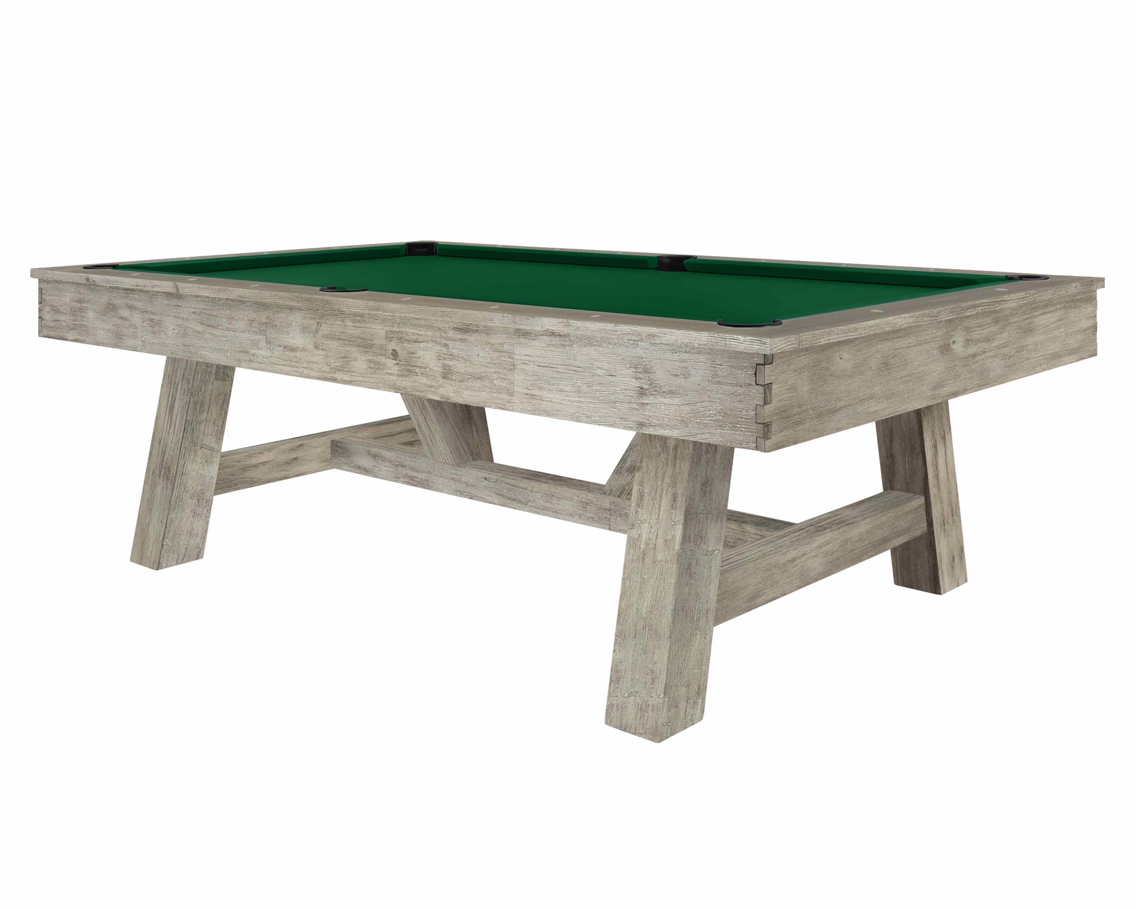 FINISH-Ash Grey-CLOTH-Dark Green (Worsted)
