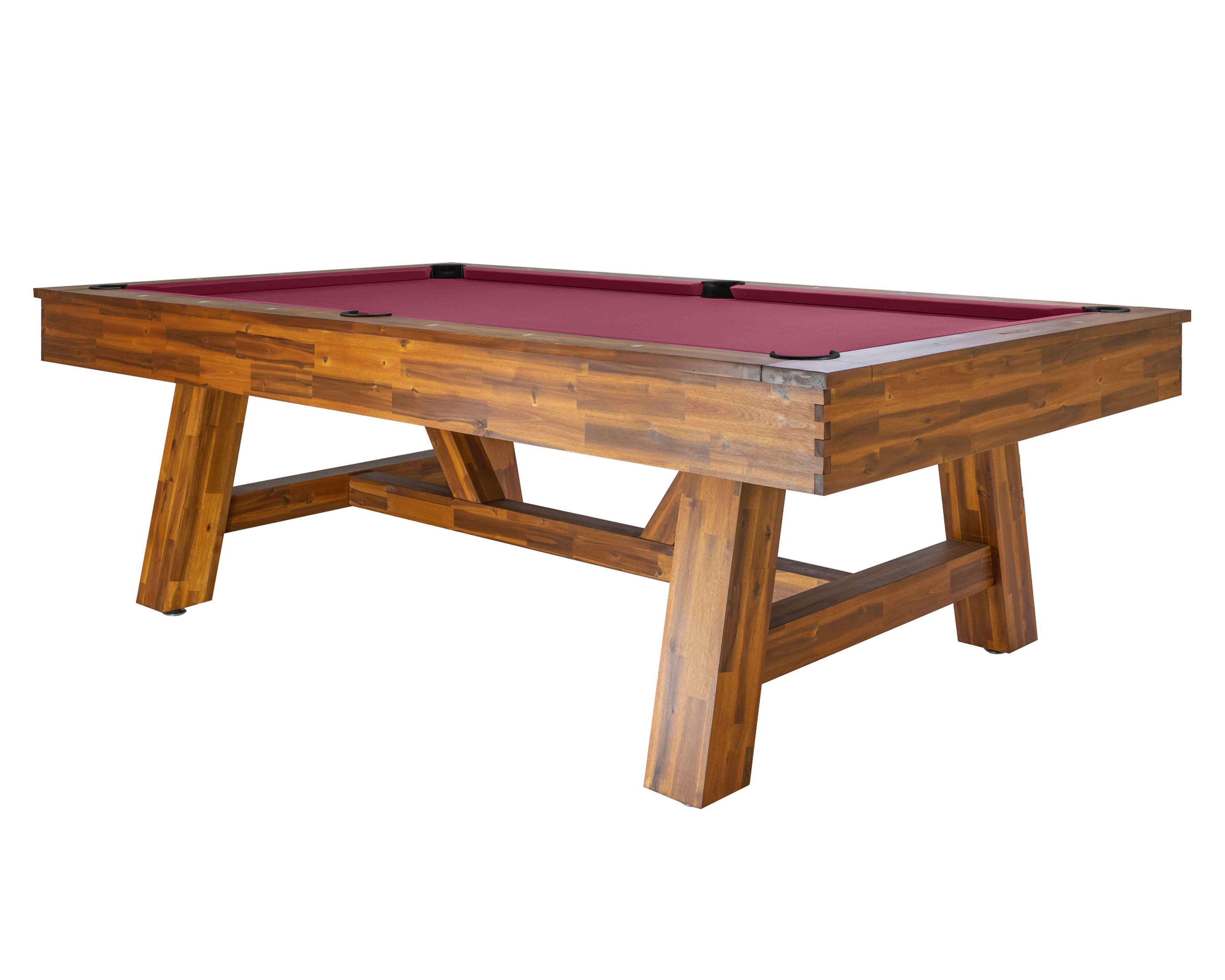 FINISH-Natural Acacia-CLOTH-Wine (Worsted)