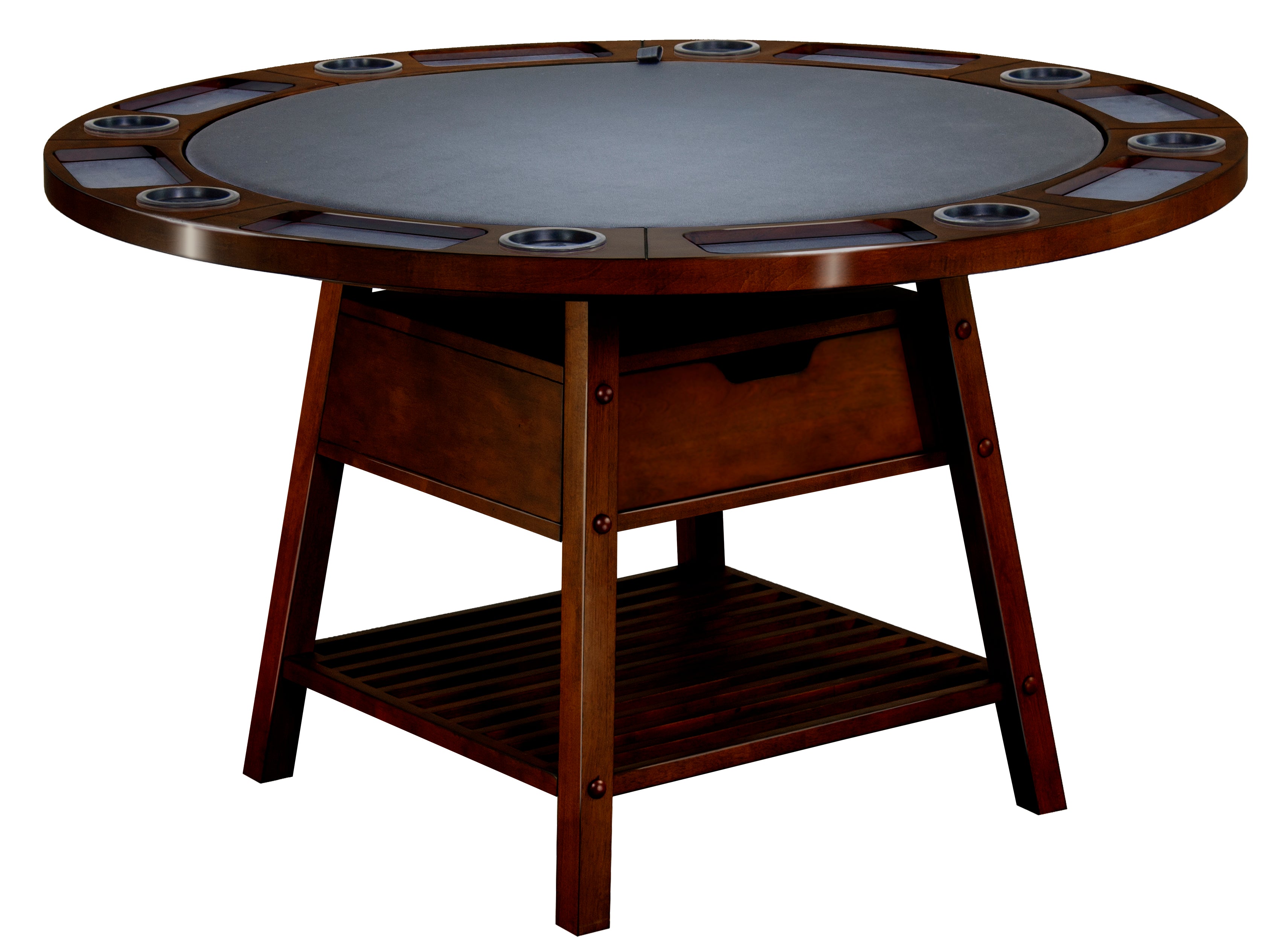 Legacy Billiards Emory 2 in 1 Game Table in Nutmeg Finish