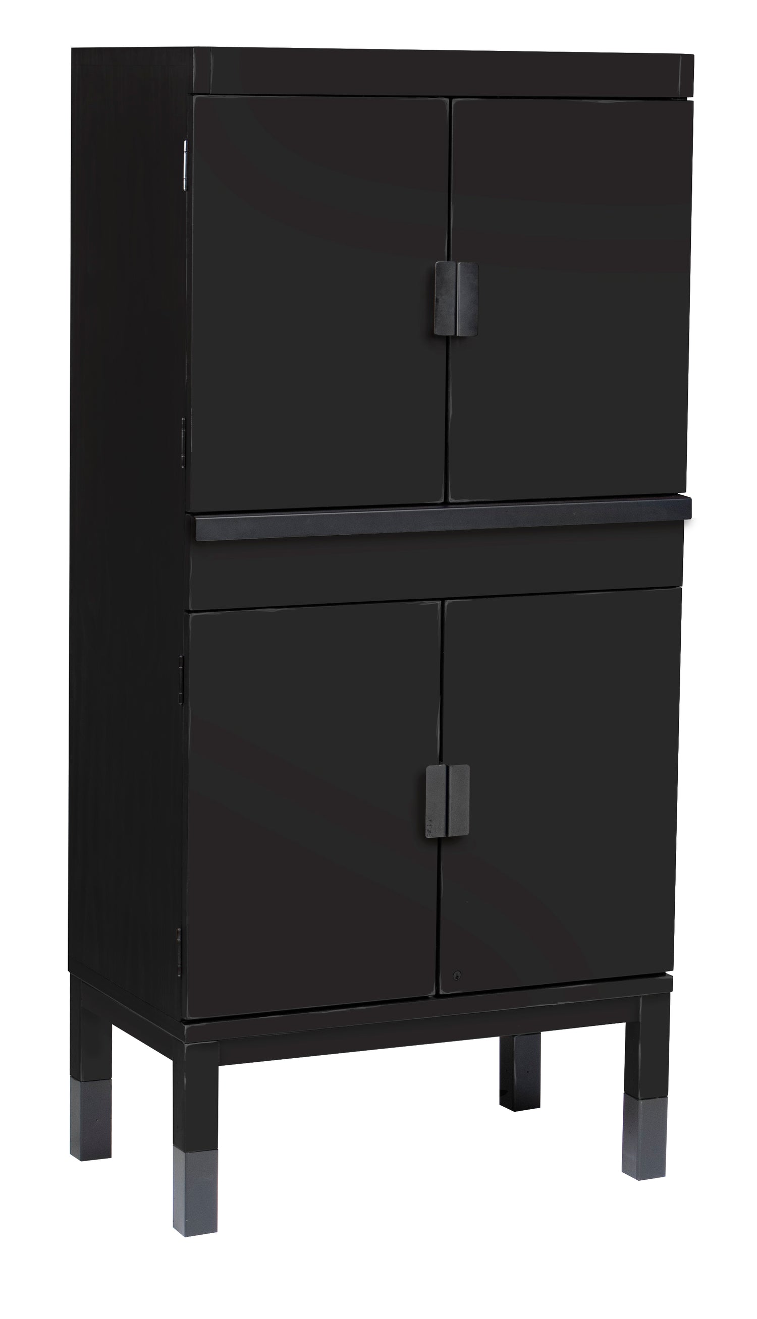 Legacy Billiards Harpeth Bar Cabinet in Black Pearl Finish