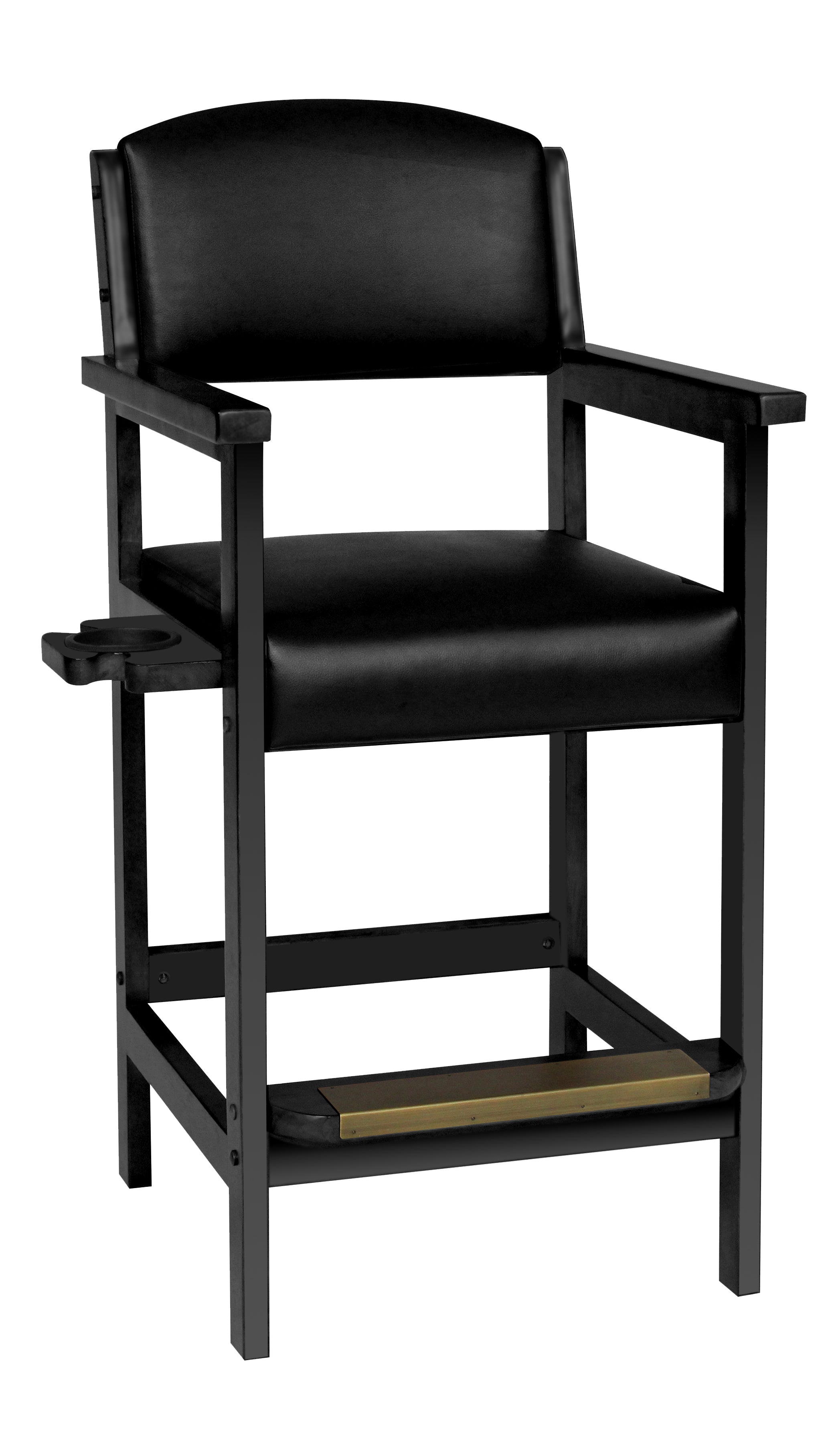 Legacy Billiards Heritage Spectator Chair in Raven Finish