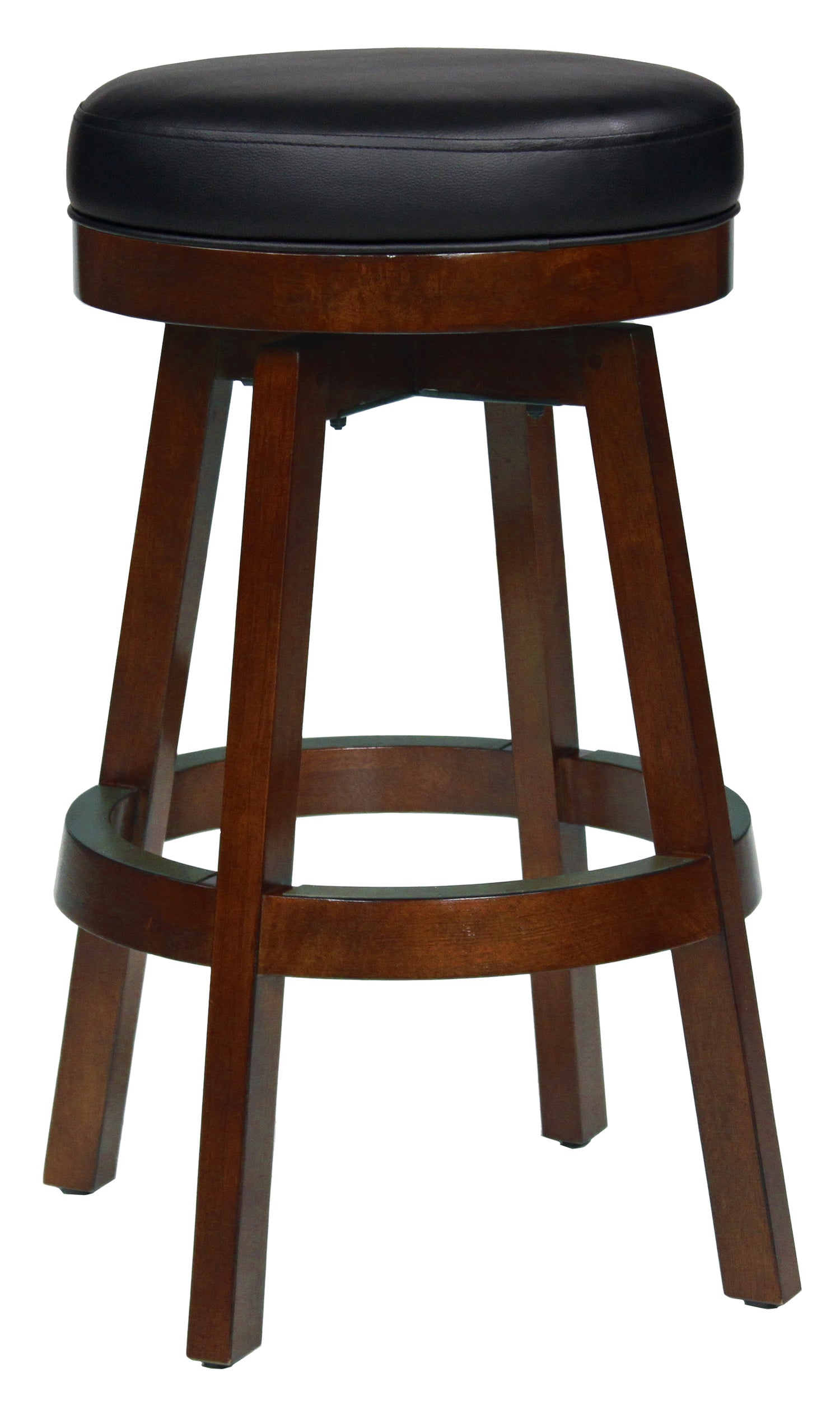 Legacy Billiards Classic Backless Barstool in Nutmeg Finish