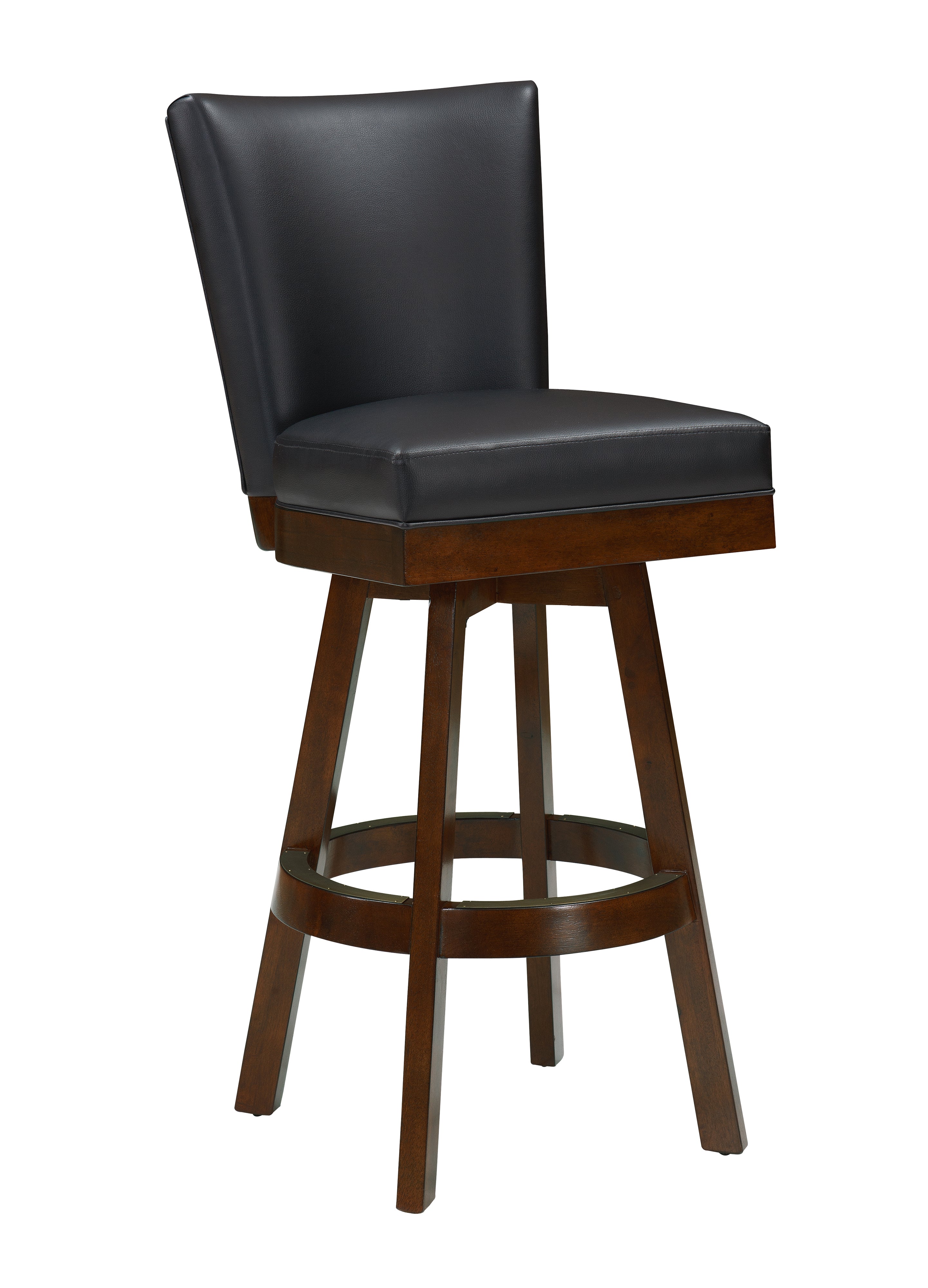 Legacy Billiards Classic Flex Back Barstool in Nutmeg Finish