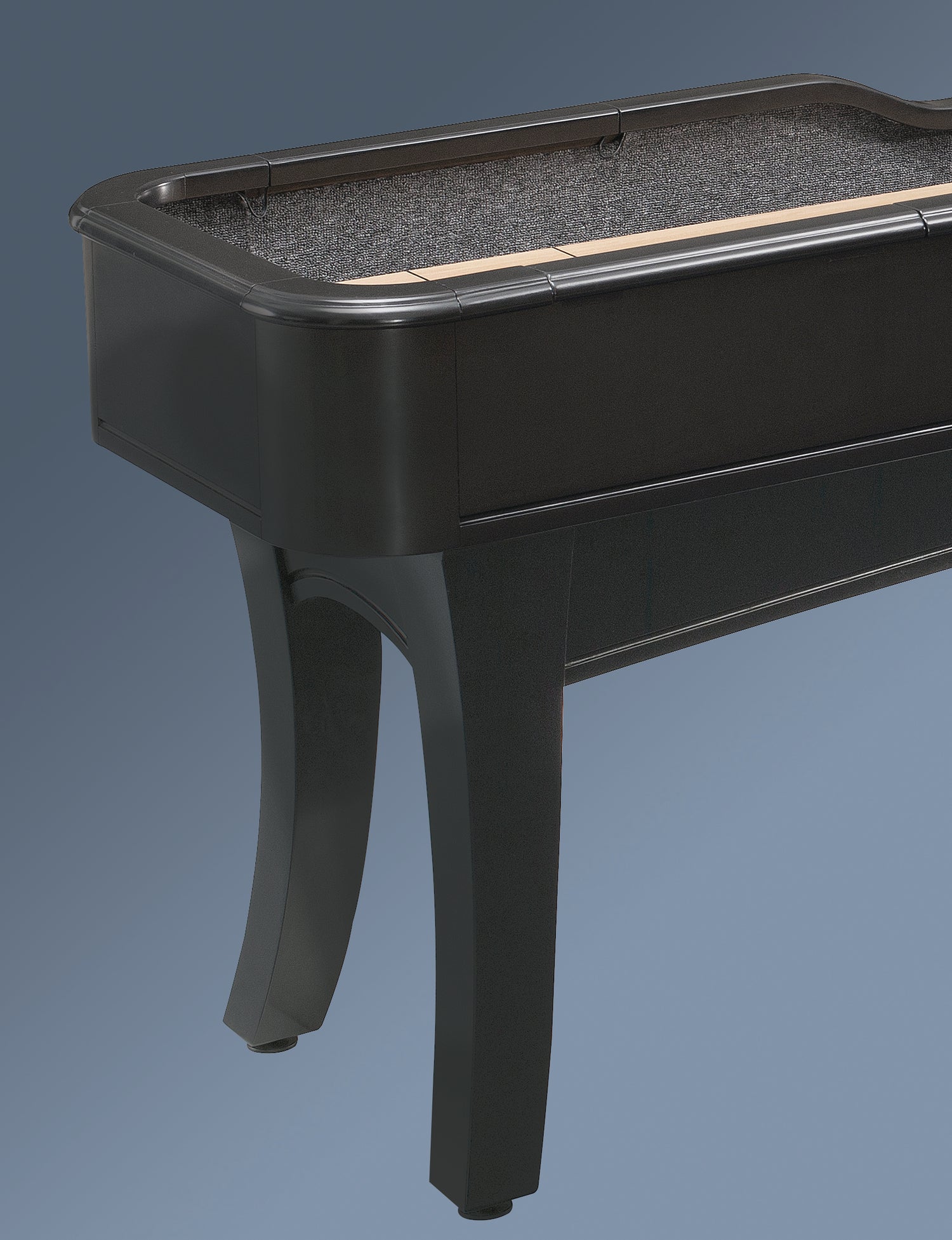 Legacy Billiards 12 Ft Ella Shuffleboard End Closeup