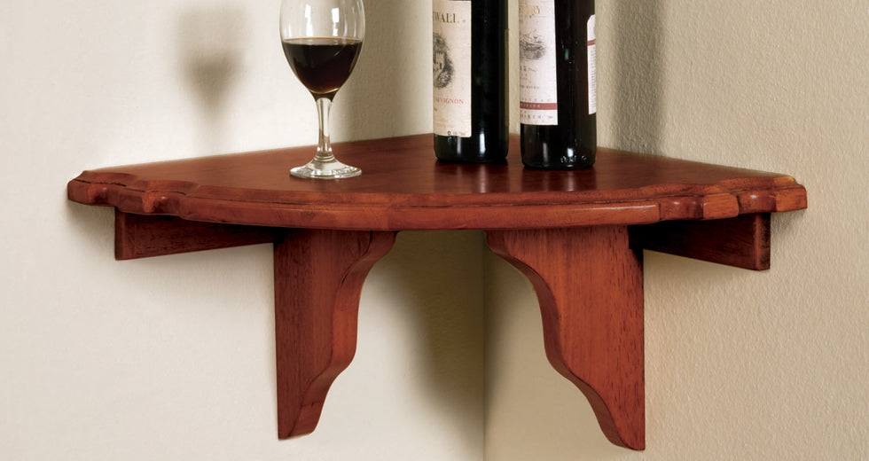 Legacy Billiards Oversized Corner Shelf with Cue Notches with Drinks Room Shot