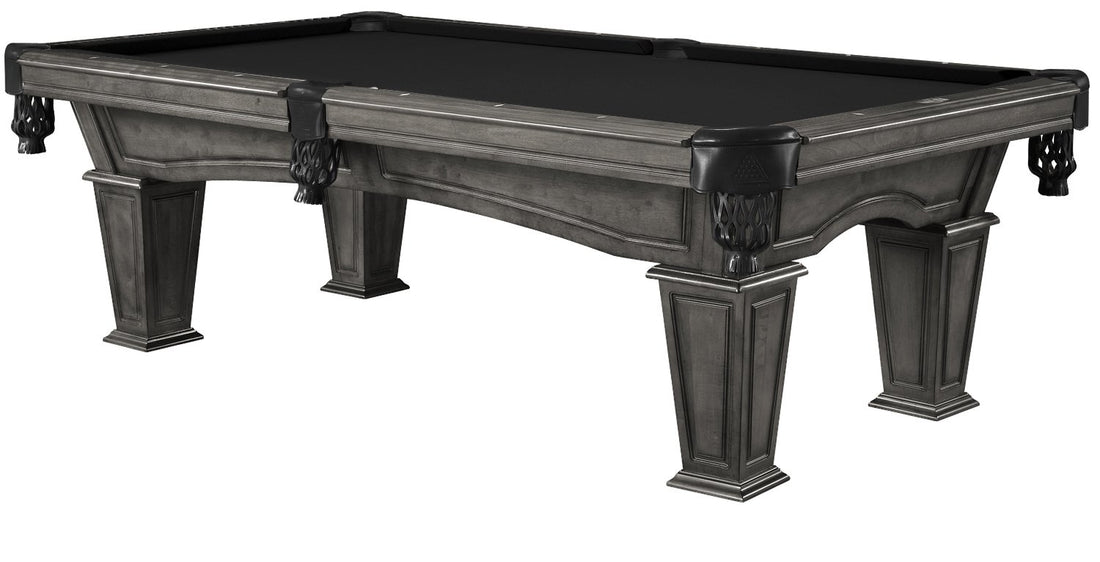Legacy Billiards 7 Ft Mesa Pool Table in Shade Finish with Black Cloth