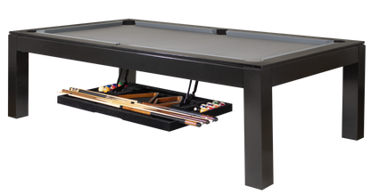 Legacy Billiards Perfect Drawer Assembled on a Baylor II Pool Table