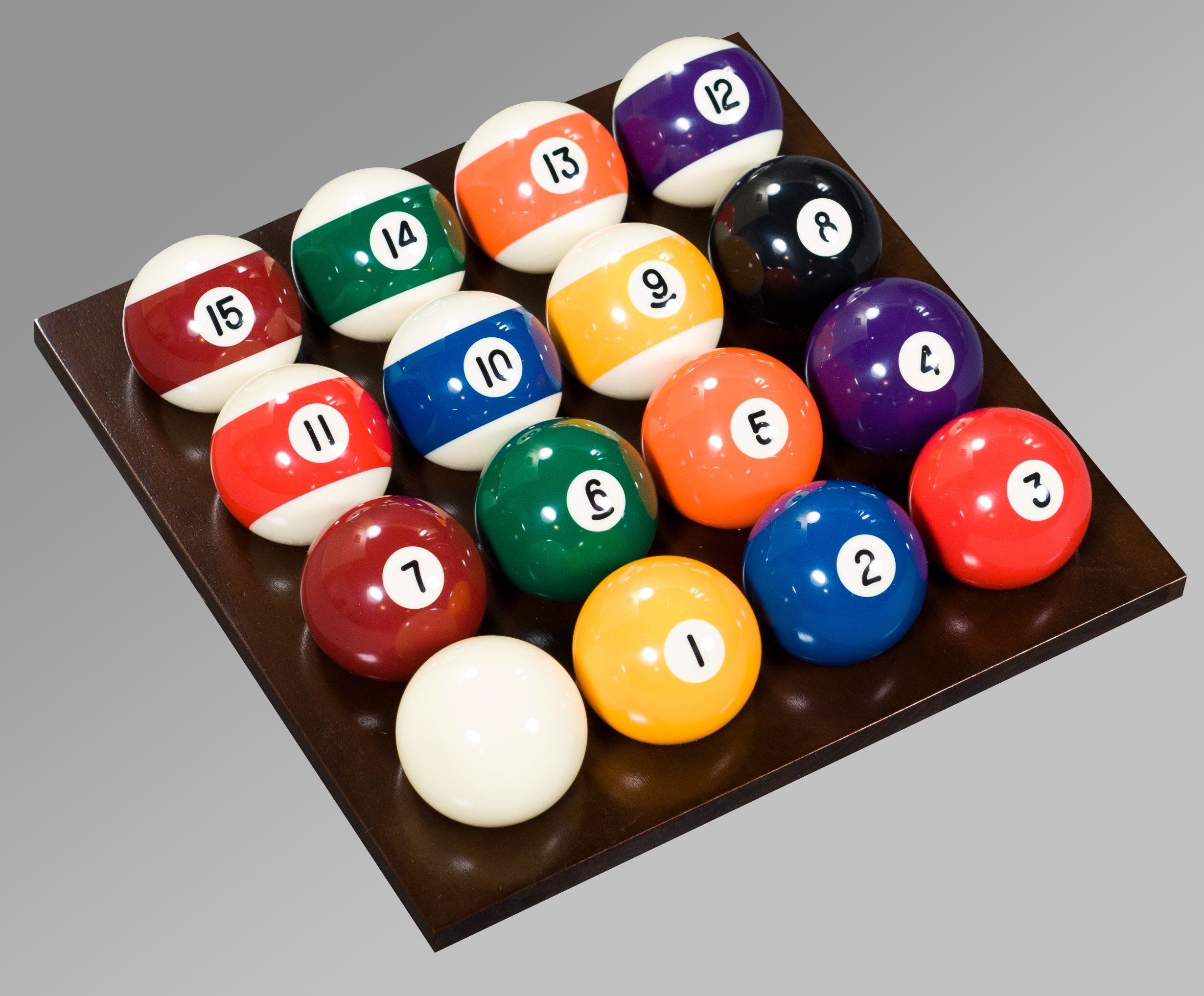 Legacy Billiards Sterling Floor Cue Rack Pool Balls Storage Tray