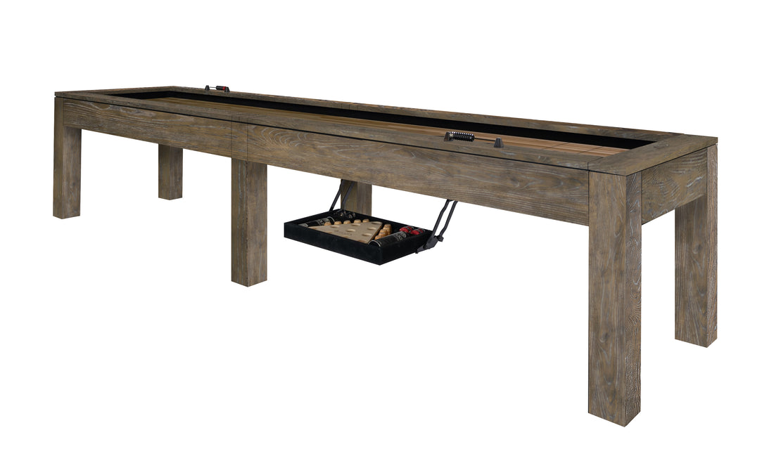 Legacy Billiards Baylor 12 Ft Shuffleboard in Smoke Finish - Primary Image