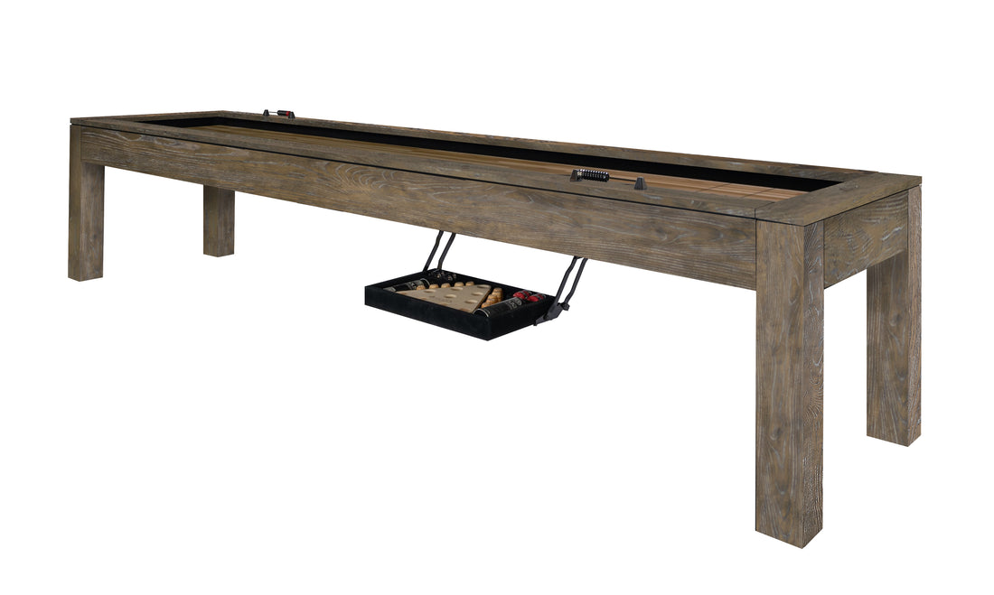 Legacy Billiards Baylor 9 Ft Shuffleboard in Smoke Finish - Primary Image