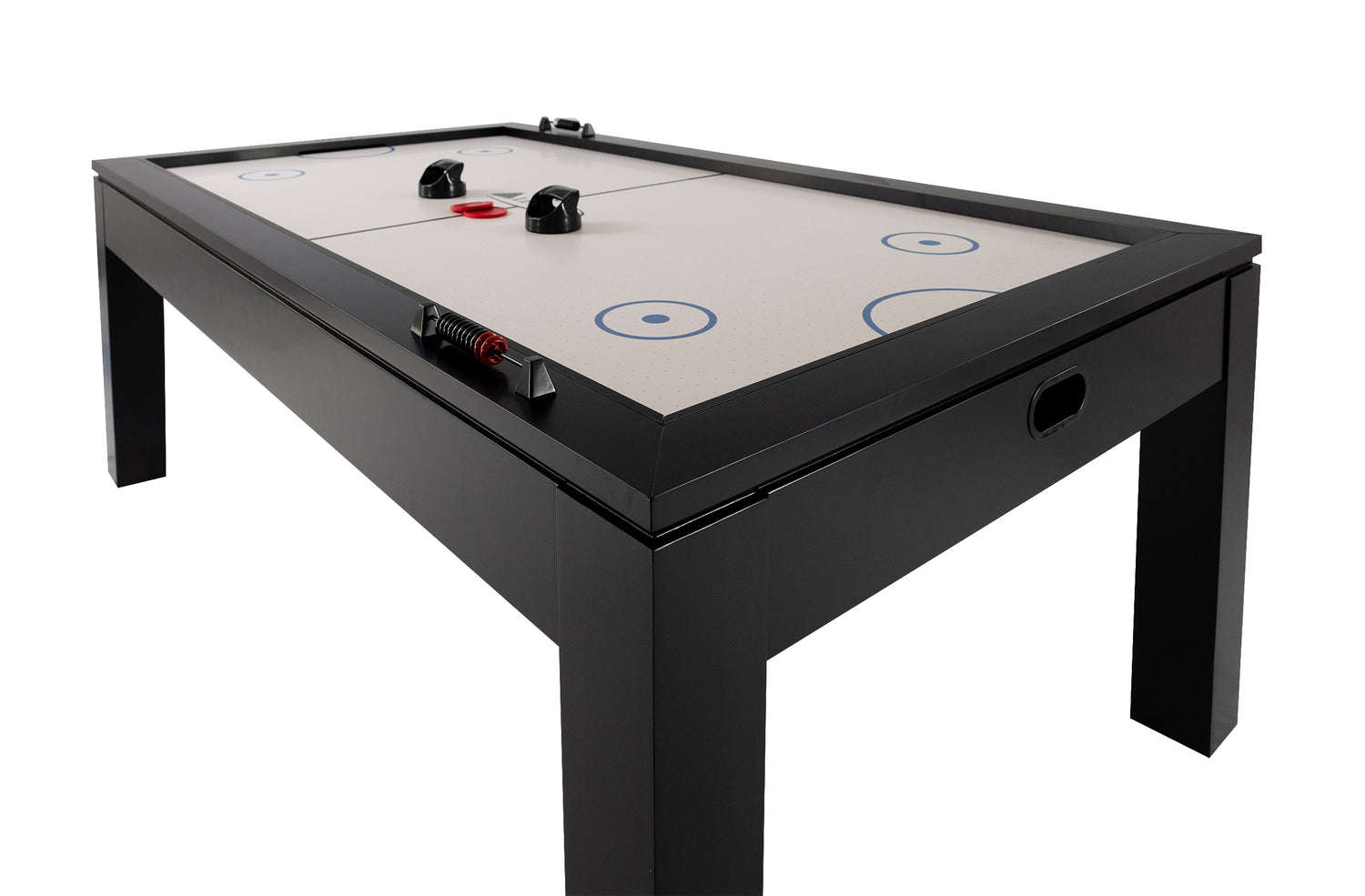 Legacy Billiards Baylor Air Hockey Table in Raven Finish - Corner View