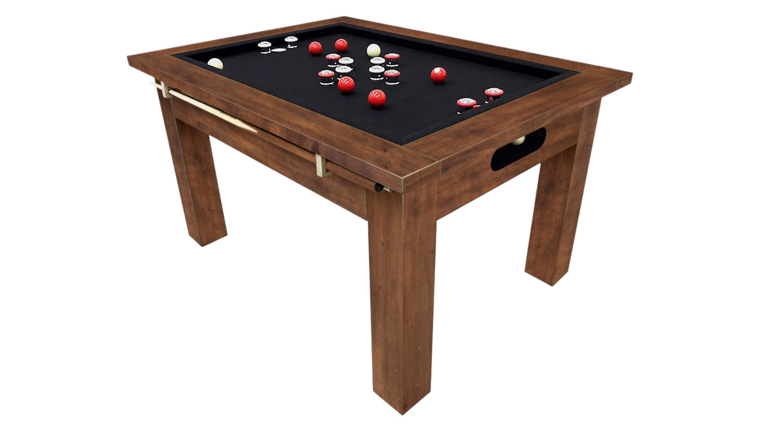 Legacy Billiards Baylor Bumper Pool Table in Gunshot Finish