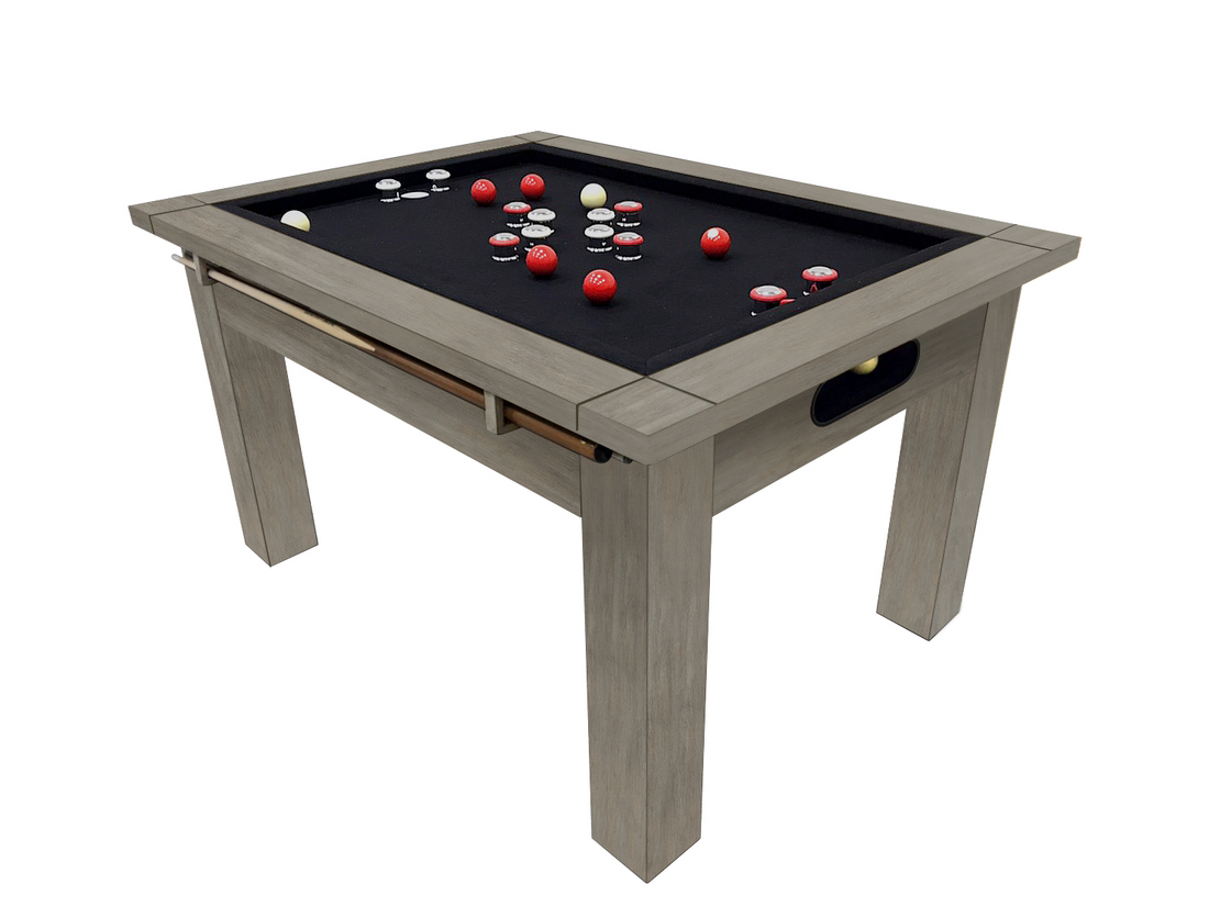 Legacy Billiards Baylor Bumper Pool Table in Overcast Finish - Primary Image
