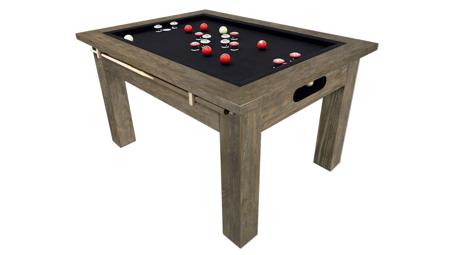 Legacy Billiards Baylor Bumper Pool Table in Smoke Finish