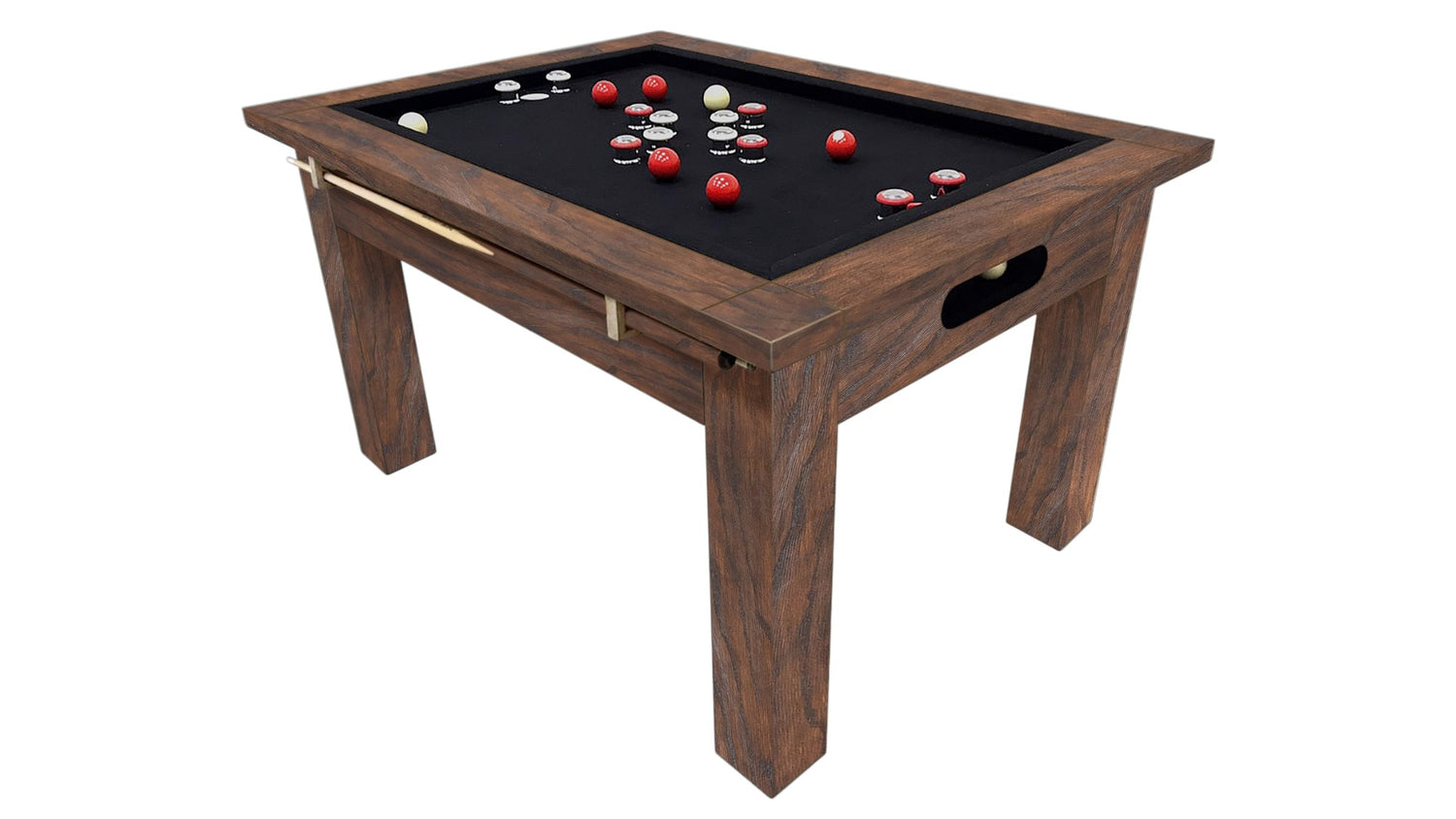 Legacy Billiards Baylor Bumper Pool Table in Whiskey Barrel Finish Primary Image