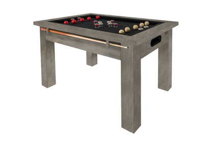 Legacy Billiards Baylor Bumper Pool Table in Overcast Finish with Pool Balls