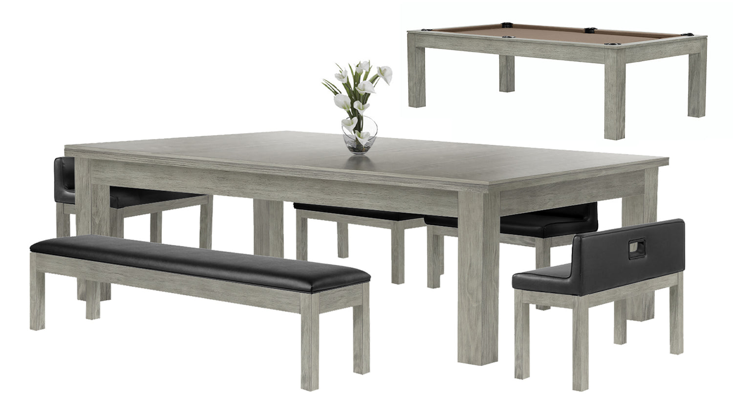 FINISH-Ash Grey Indoor-CLOTH-Desert (Napped)