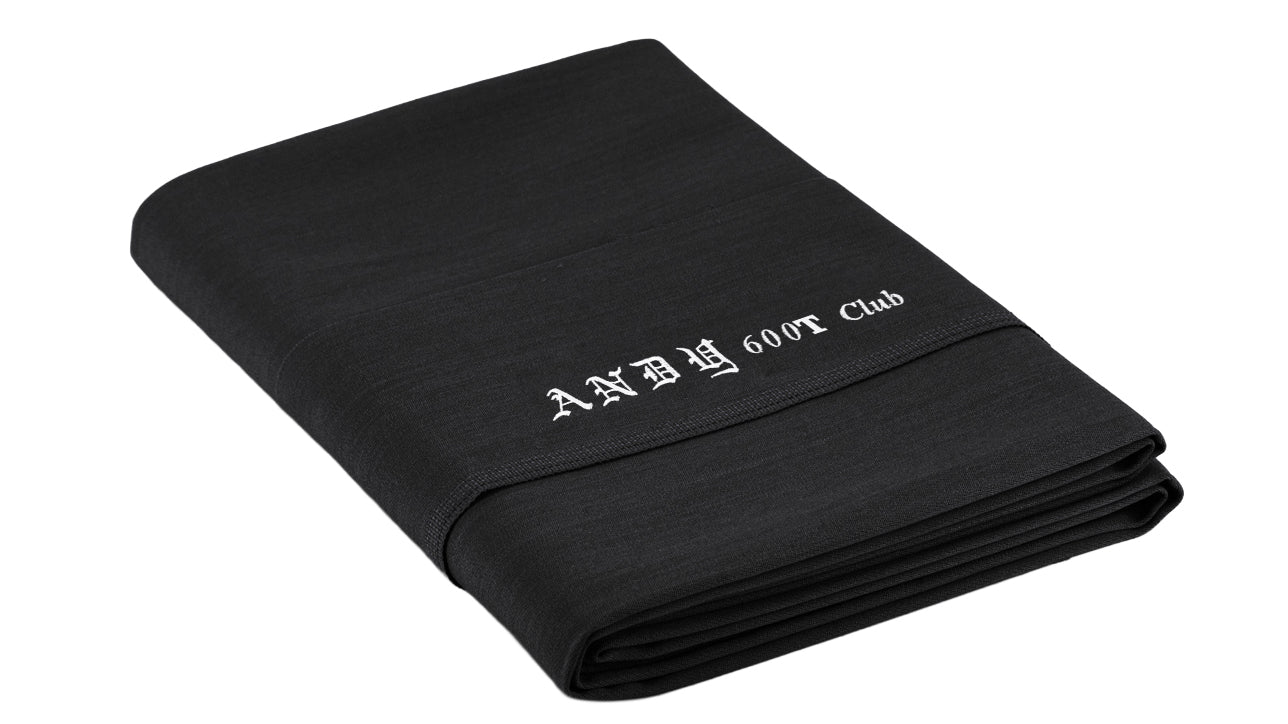 Legacy Billiards Andy 600T Billiard Table Cloth - Black