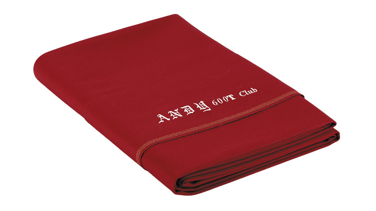 Legacy Billiards Andy 600T Billiard Table Cloth - Burgundy
